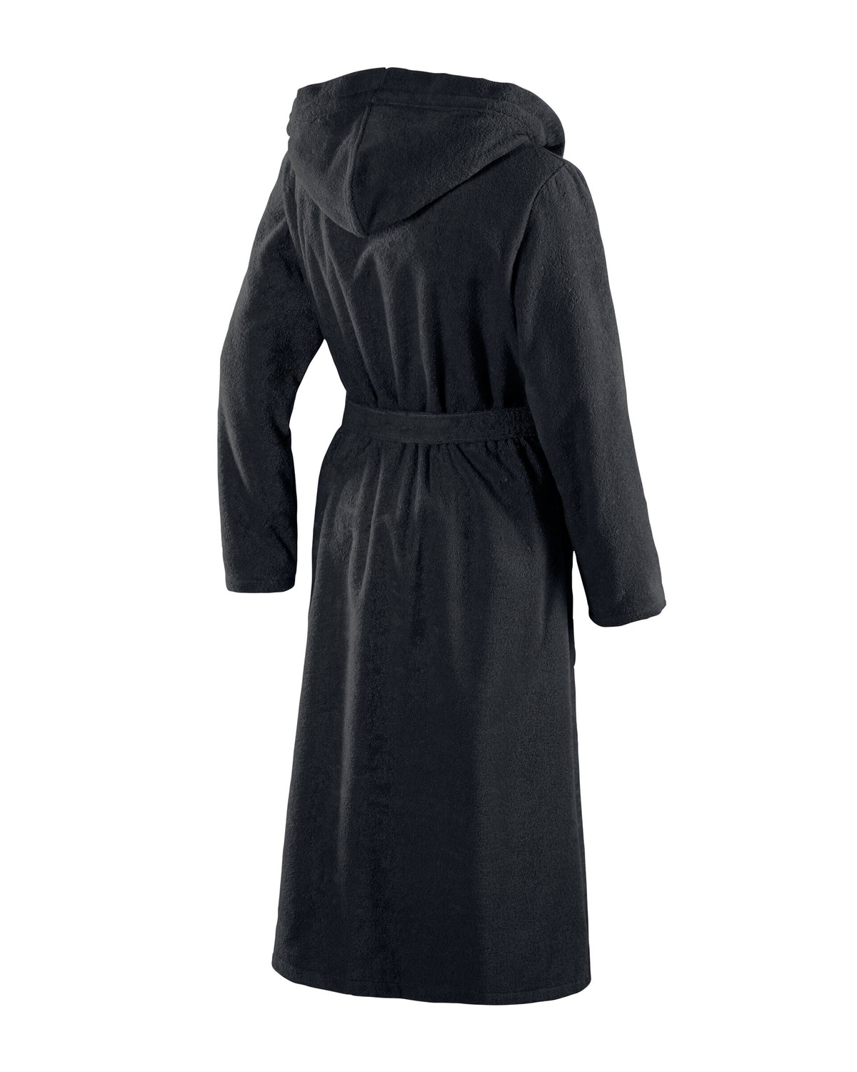 JOOP! BADEMANTEL Damen-Kapuze 36/38, Schwarz