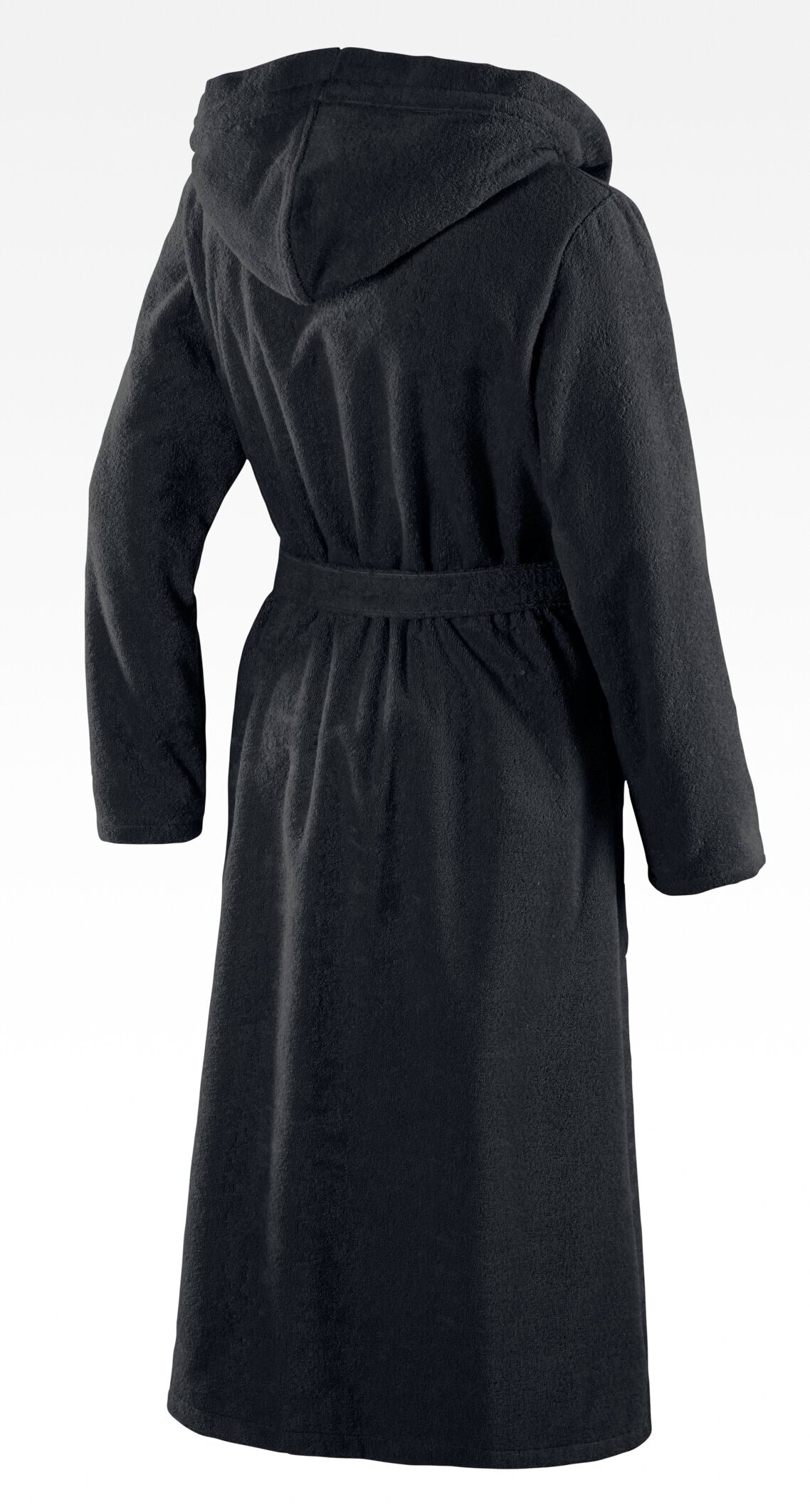 JOOP! BADEMANTEL Damen-Kapuze 44/46, Schwarz