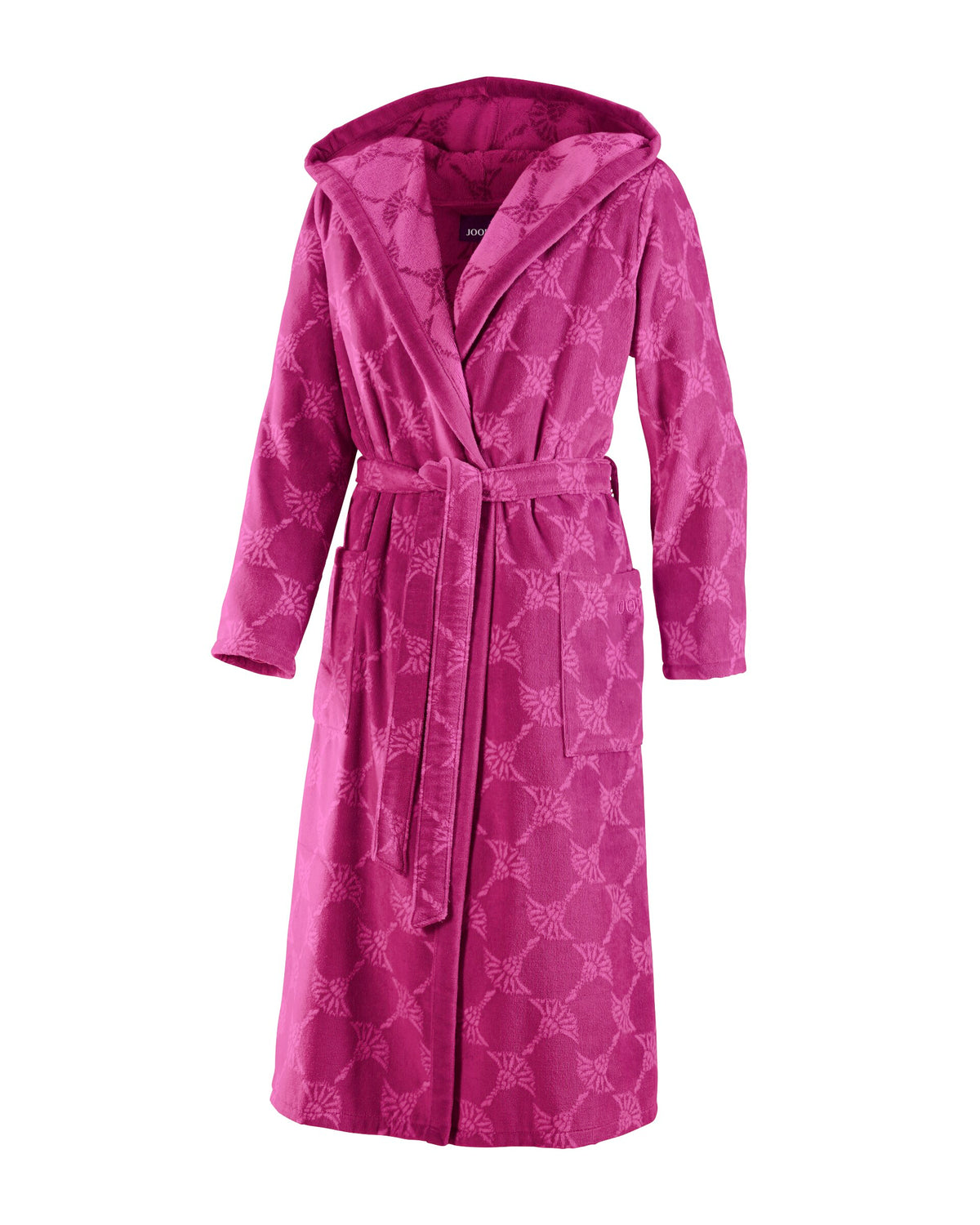 JOOP! BADEMANTEL Damen-Kapuze 40/42, Cassis