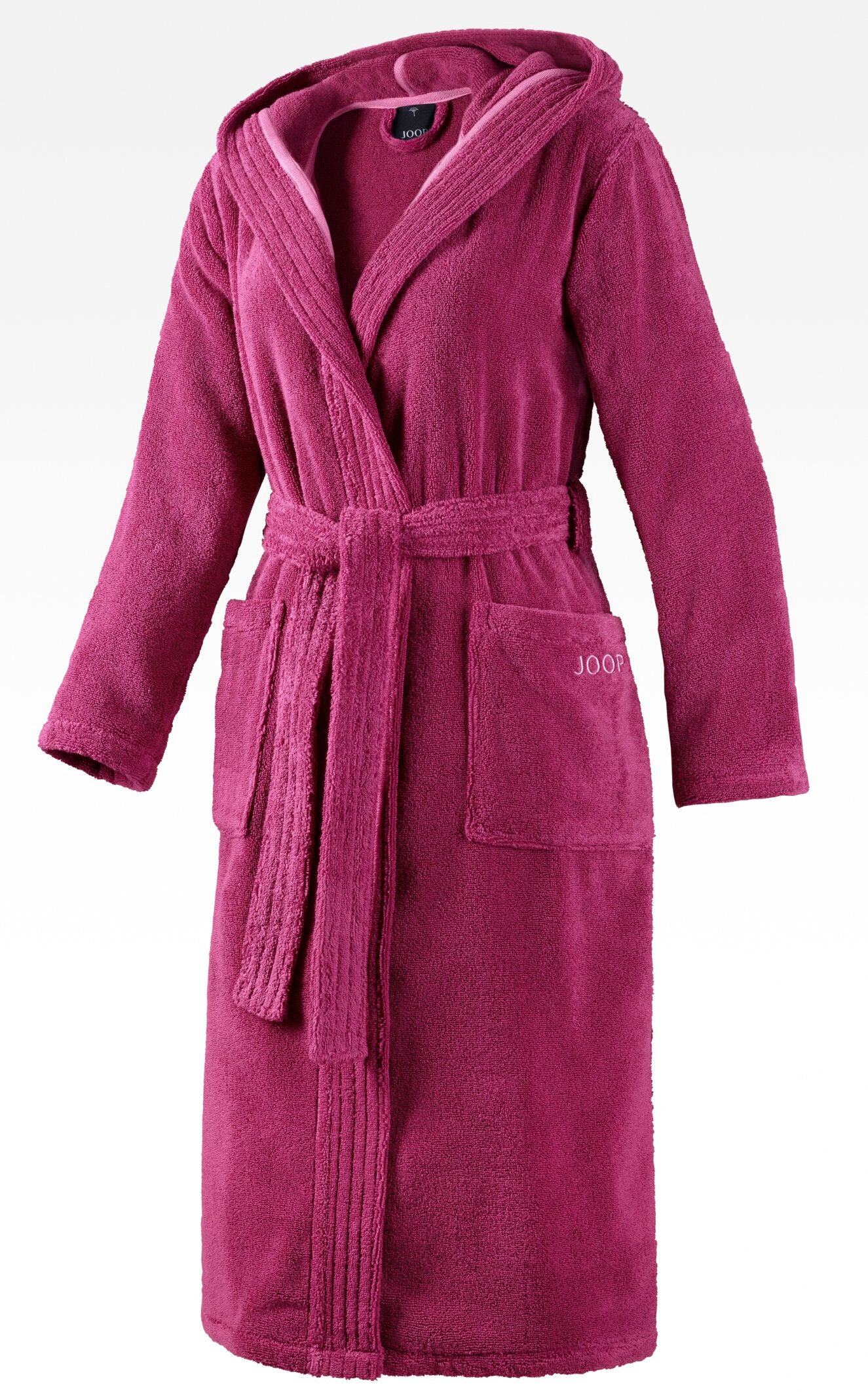 JOOP! BADEMANTEL Damen-Kapuze 40/42, Beere