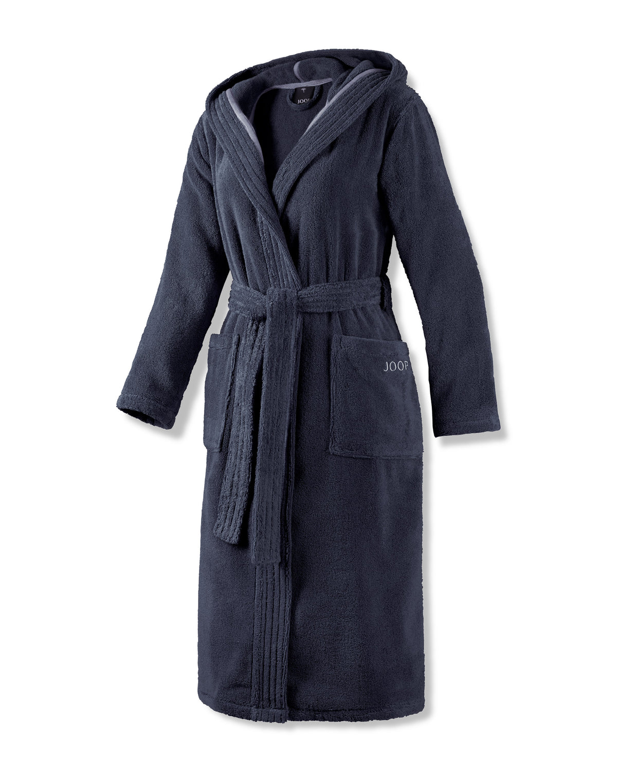 JOOP! BADEMANTEL Damen-Kapuze 32/34, Blau