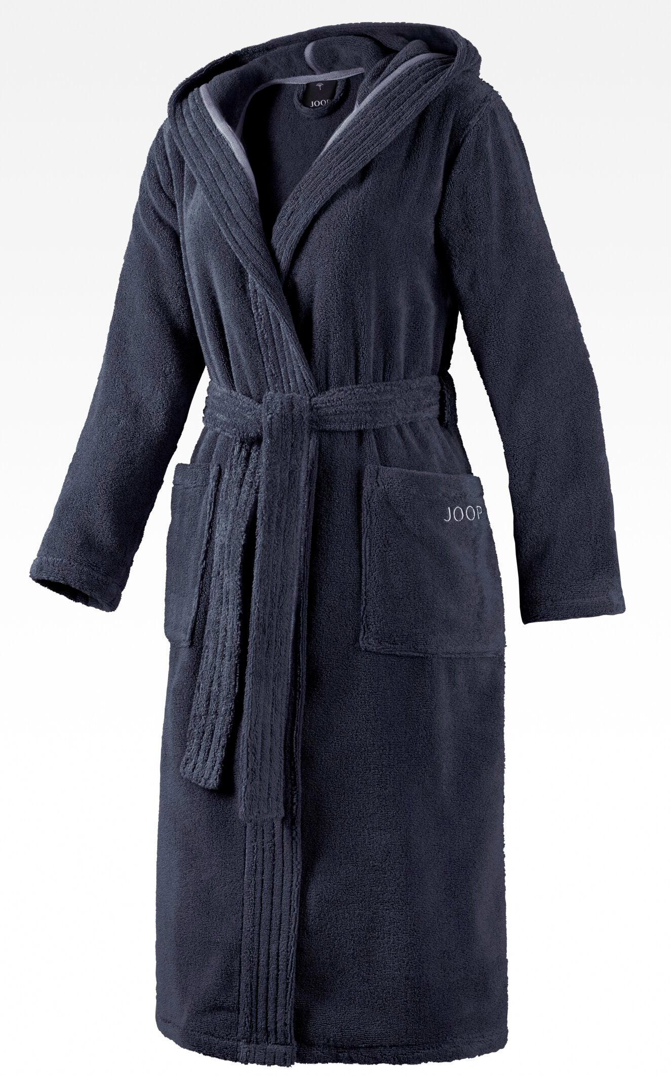 JOOP! BADEMANTEL Damen-Kapuze 44/46, Blau