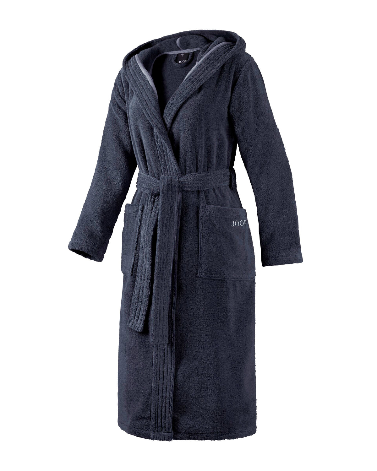 JOOP! BADEMANTEL Damen-Kapuze 44/46, Blau