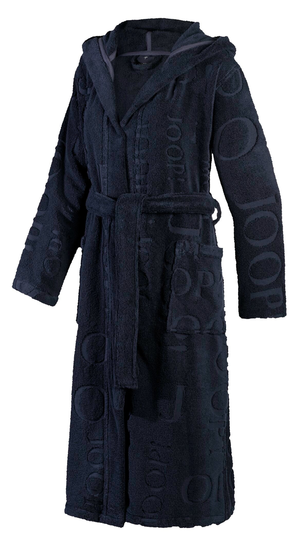 JOOP! REPEAT Bademantel Damen-Kapuze 36/38, Blau