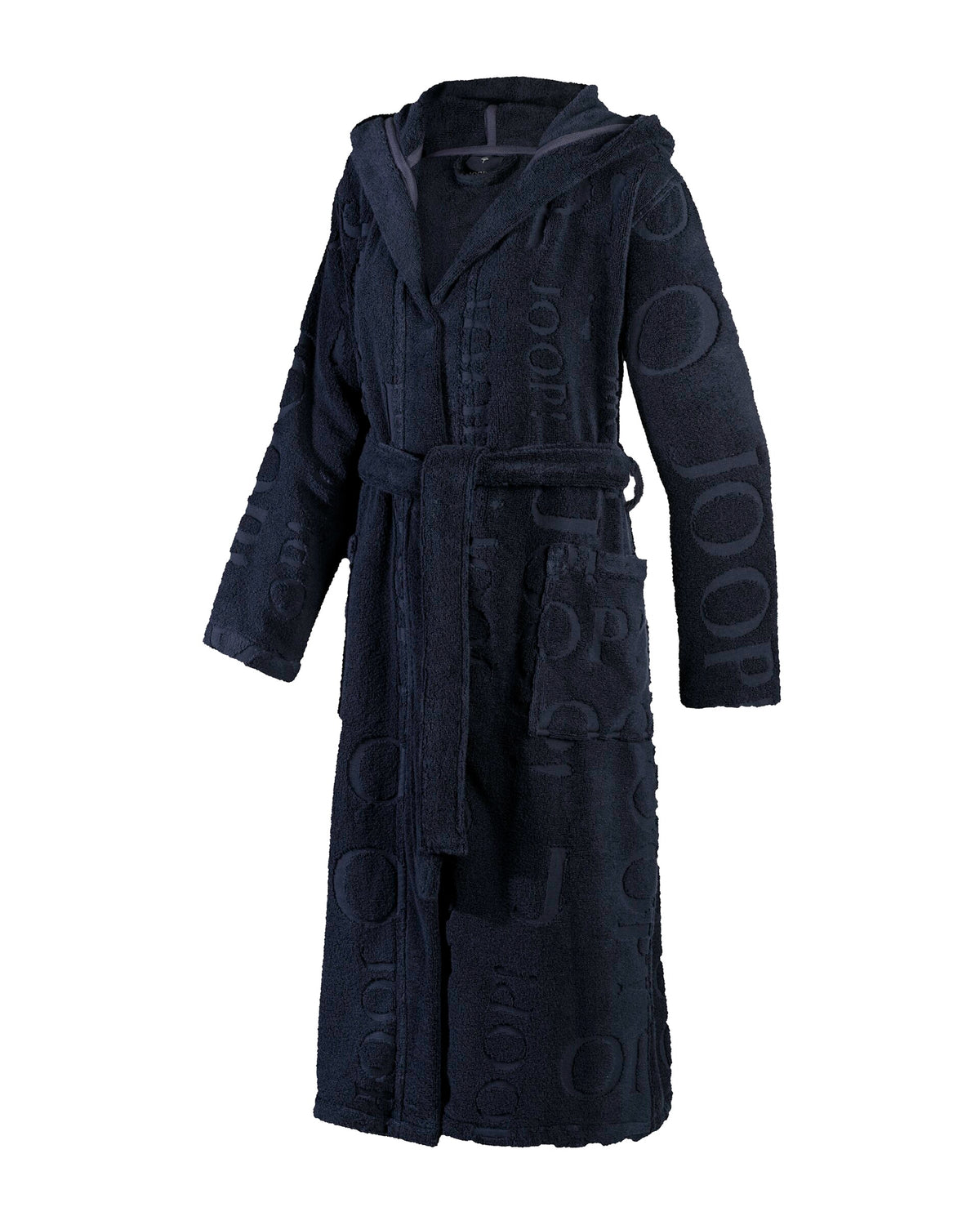 JOOP! REPEAT Bademantel Damen-Kapuze 40/42, Blau