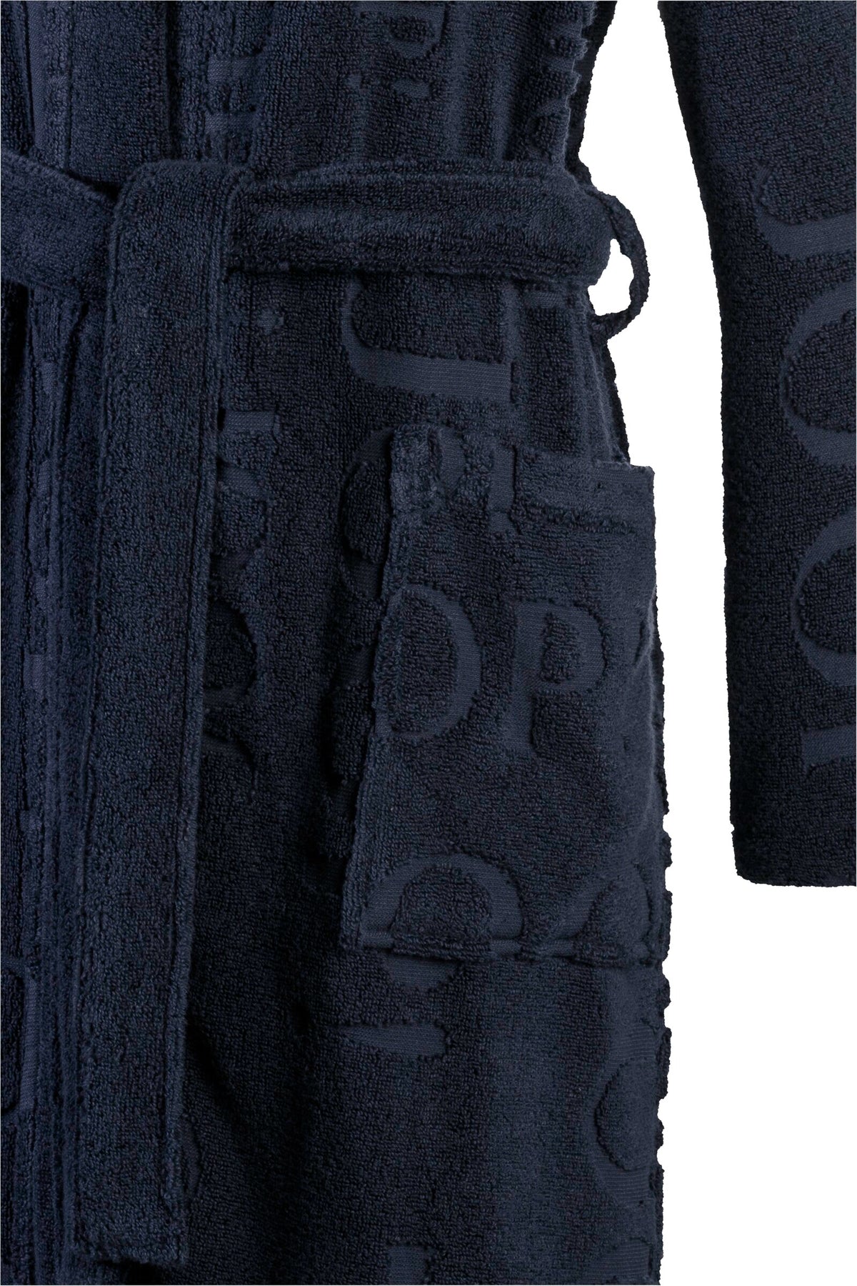 JOOP! REPEAT Bademantel Damen-Kapuze 40/42, Blau