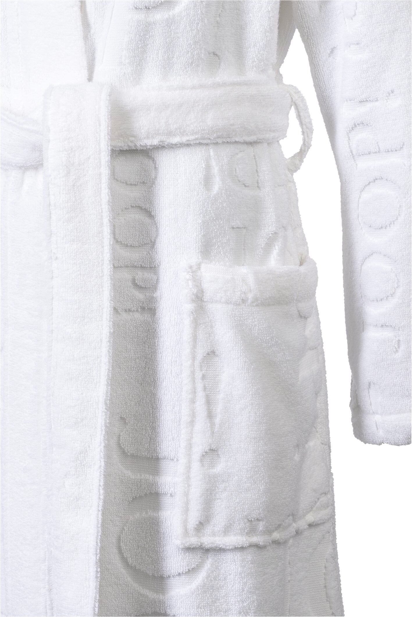 JOOP! REPEAT Bademantel Damen-Kapuze 32/34, Weiß