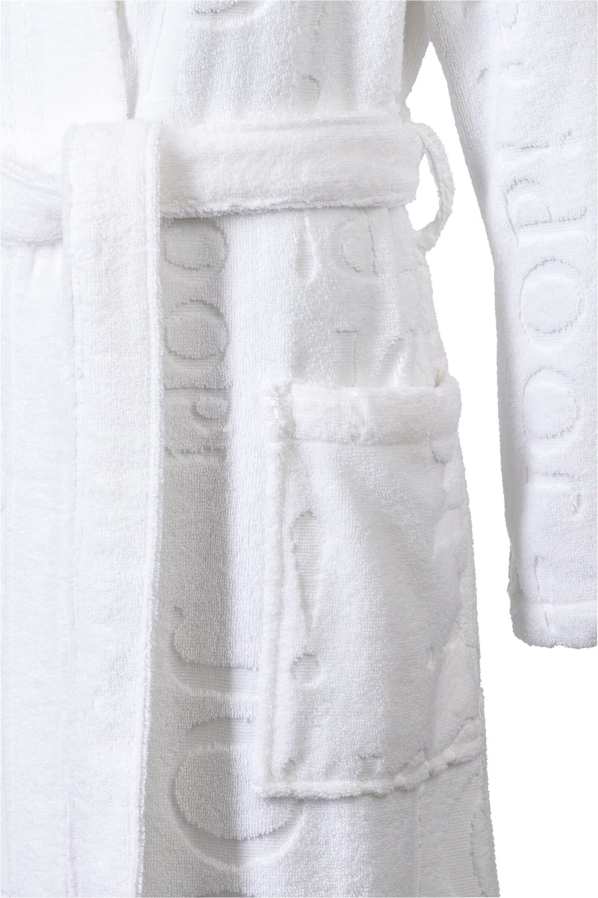 JOOP! REPEAT Bademantel Damen-Kapuze 40/42, Weiß