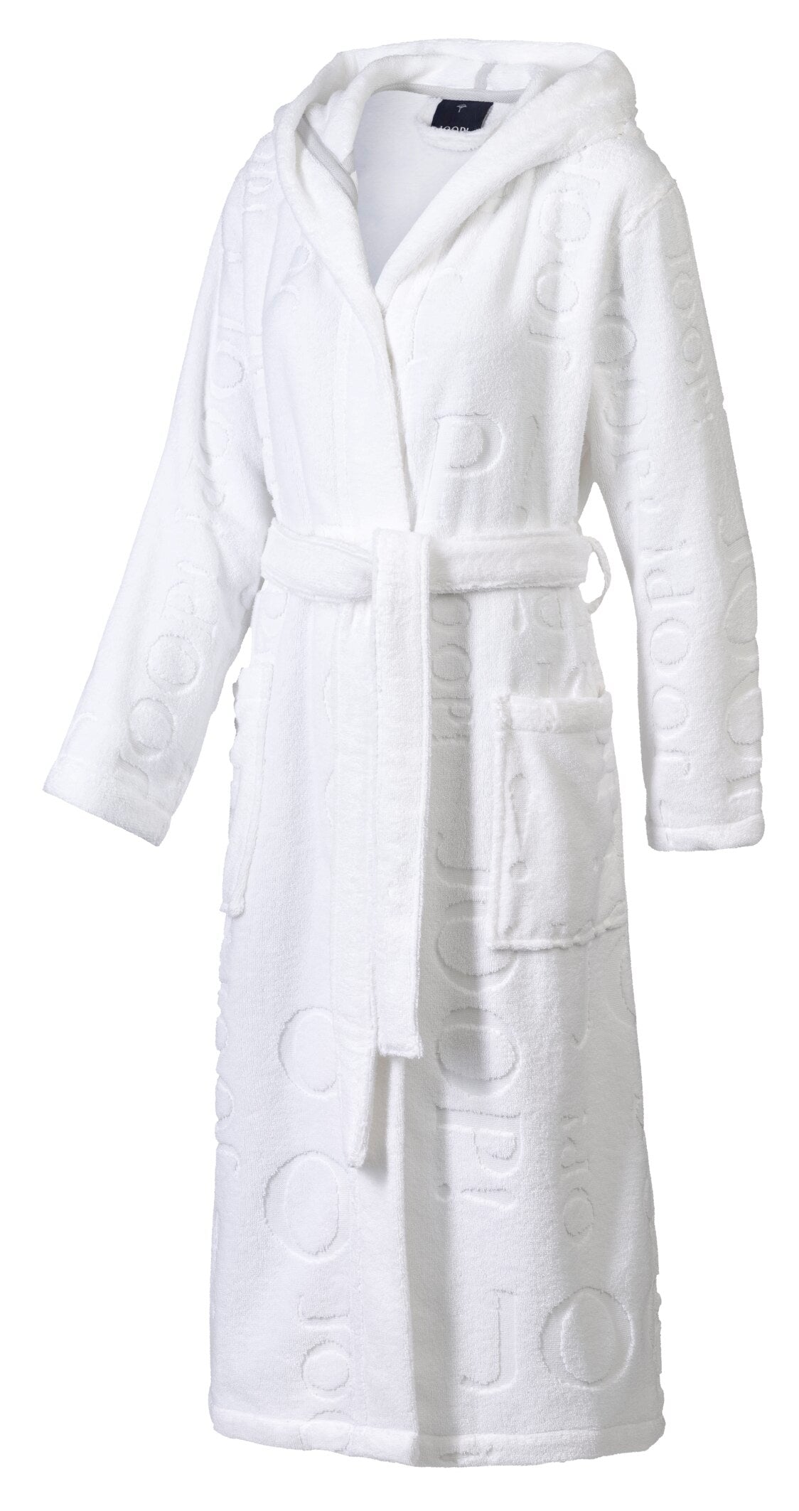 JOOP! REPEAT Bademantel Damen-Kapuze 44/46, Weiß