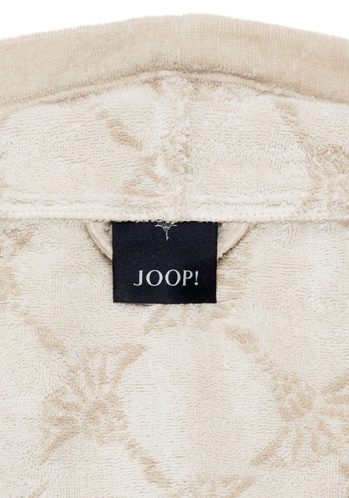 JOOP! BADEMANTEL Damen-Kapuze 40/42, Natur