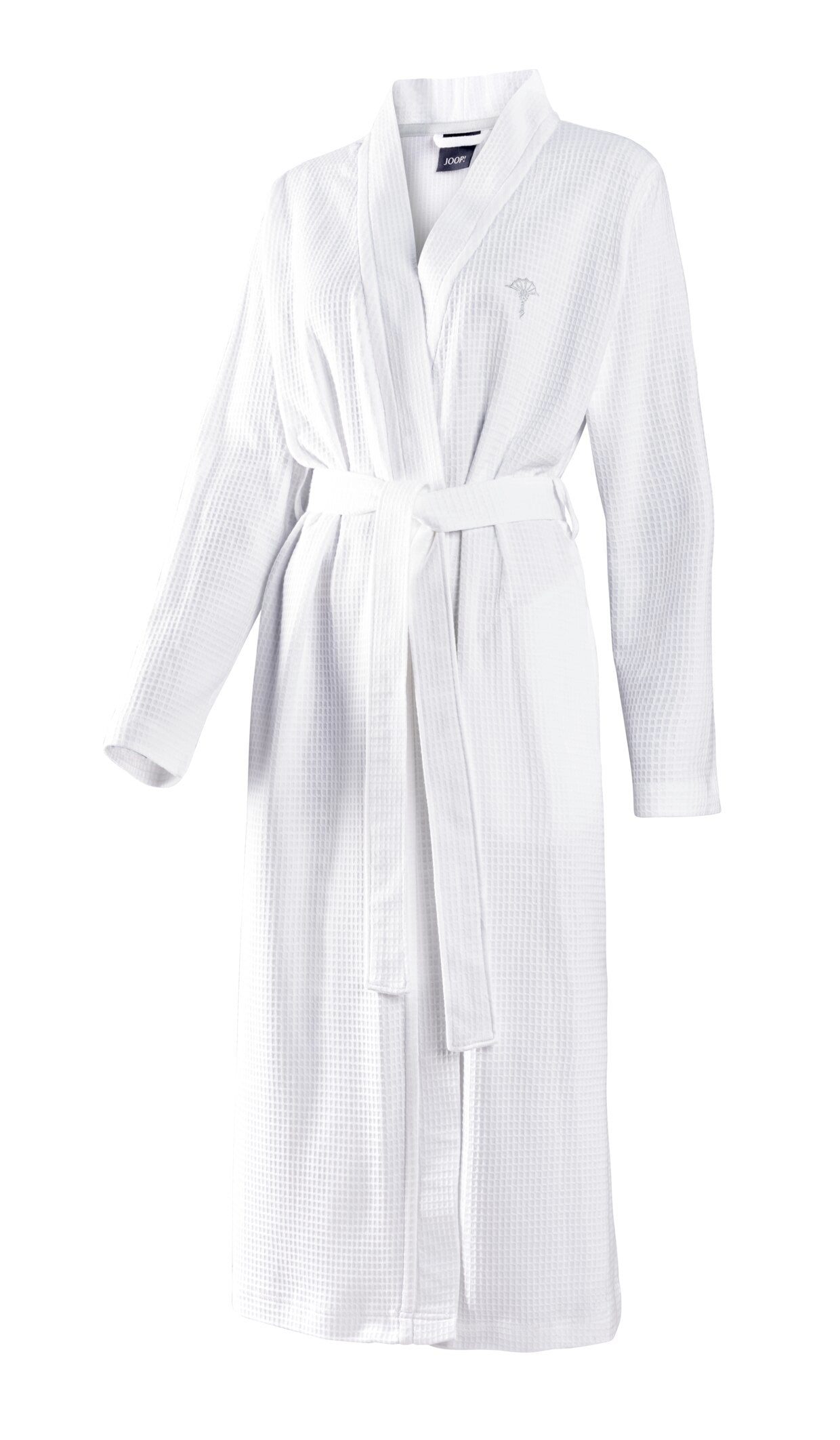 JOOP! BADEMANTEL UNI PIQUÉ Damen-Kimono 44/46, Weiß