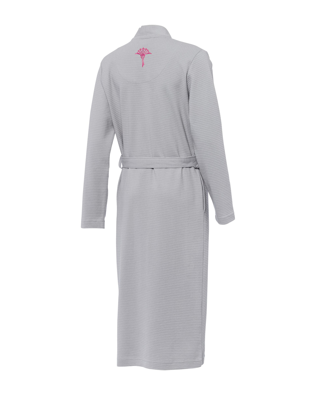 JOOP! BADEMANTEL UNI-PIQUÉ Damen-Kimono 32/34, Silber
