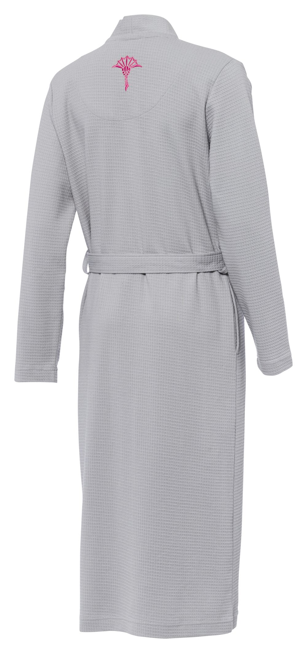 JOOP! BADEMANTEL UNI-PIQUÉ Damen-Kimono 44/46, Silber