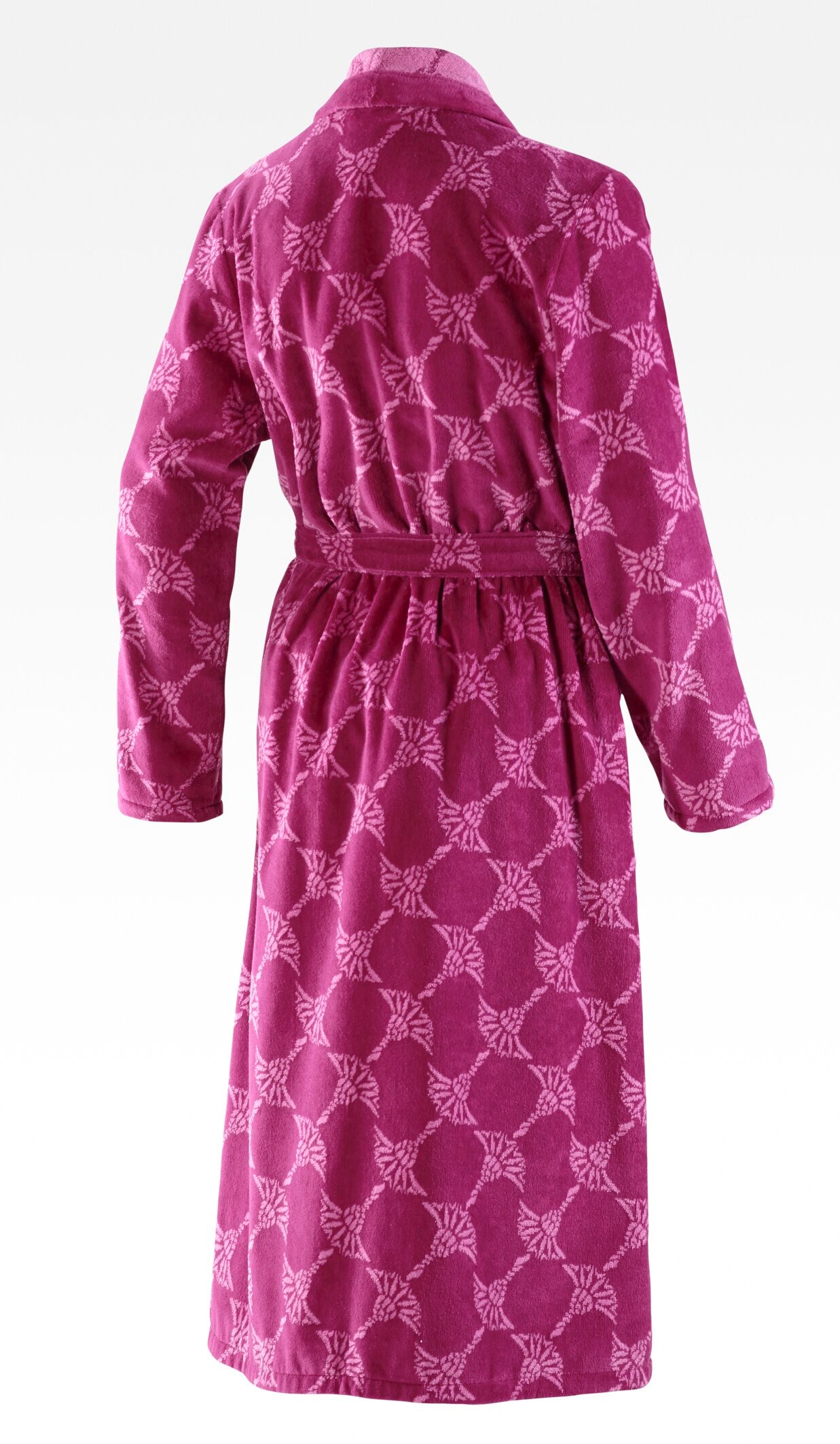 JOOP! BADEMANTEL Damen-Schalkragen 32/34, Cassis