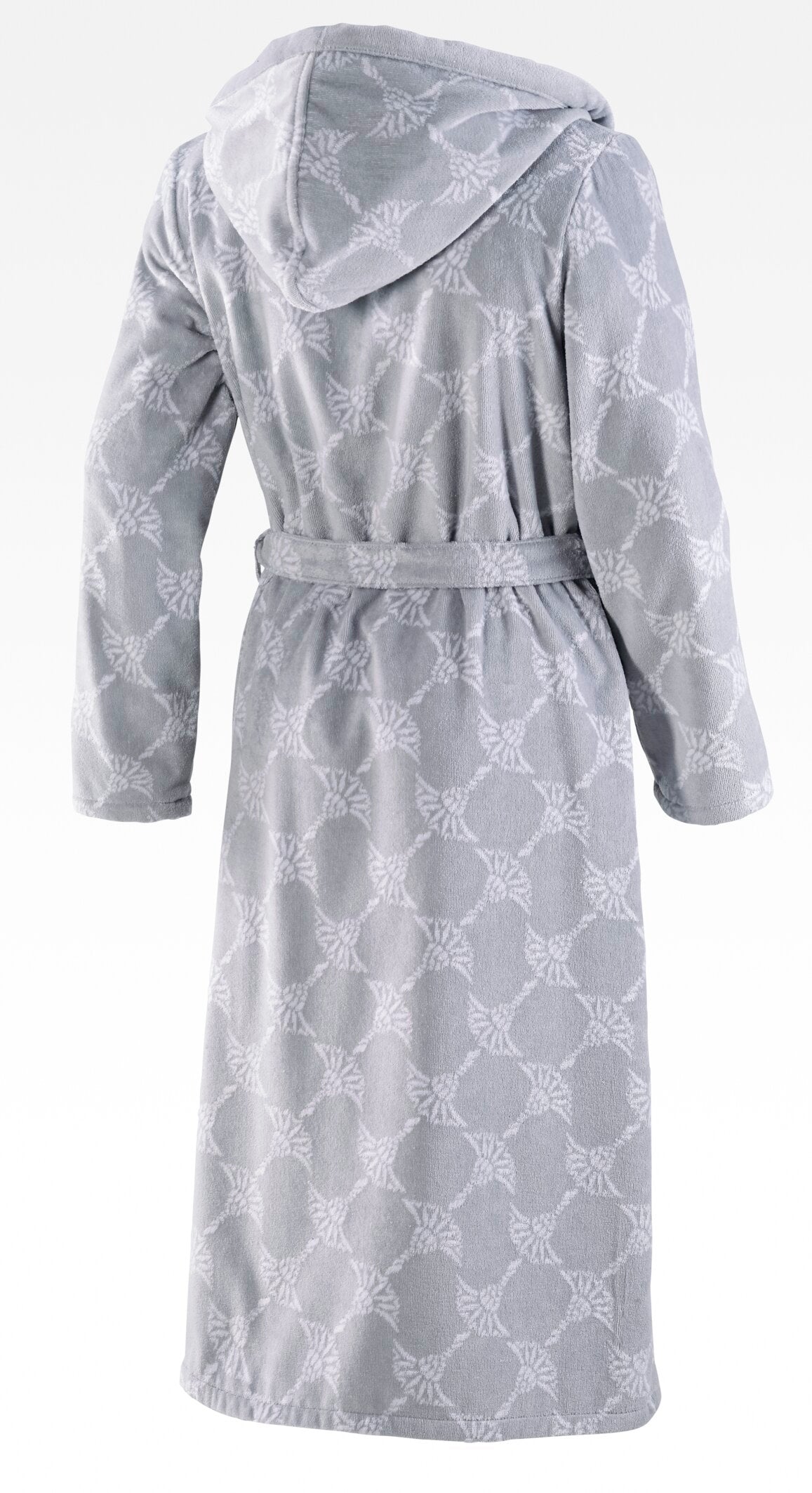 JOOP! BADEMANTEL Damen-Kapuze 44/46, Silber