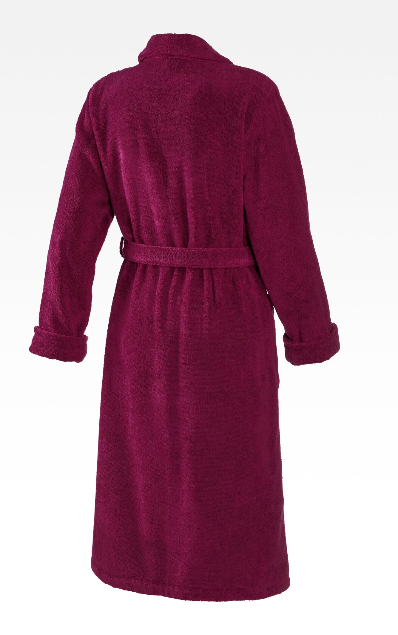 JOOP! BADEMANTEL Damen-Schalkragen 36/38, Beere