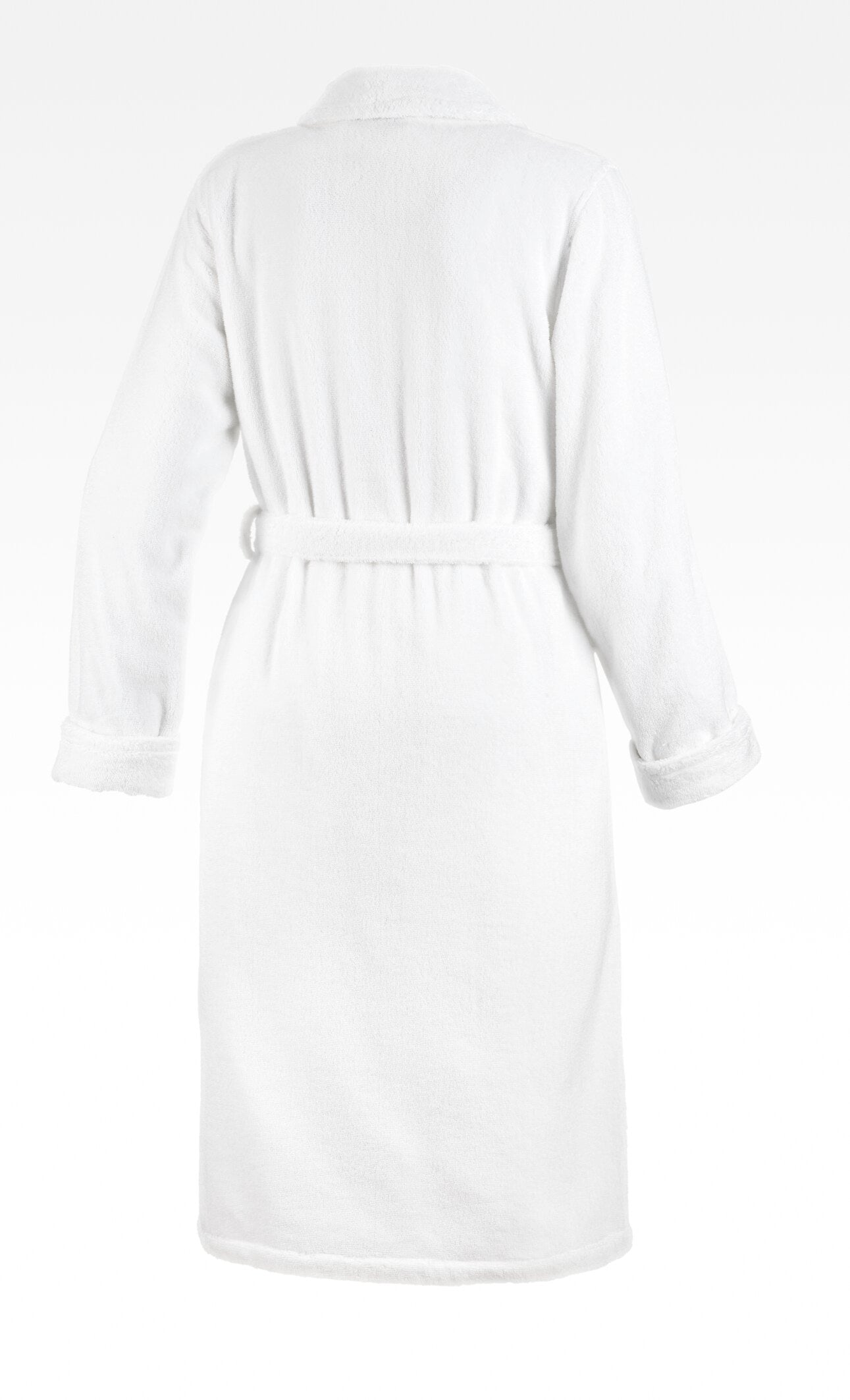 JOOP! BADEMANTEL Damen-Schalkragen 40/42, Weiß