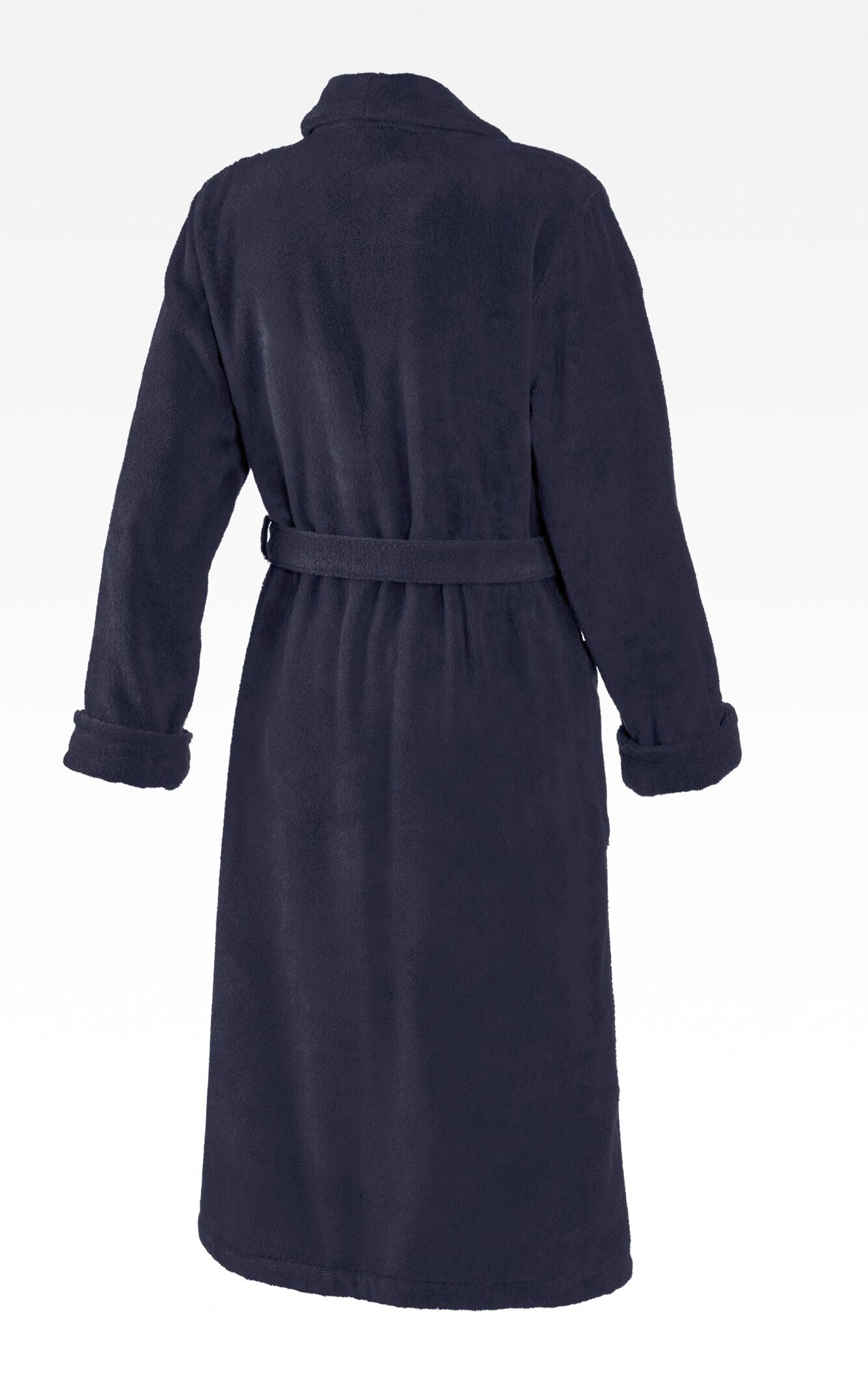 JOOP! BADEMANTEL Damen-Schalkragen 36/38, Blau