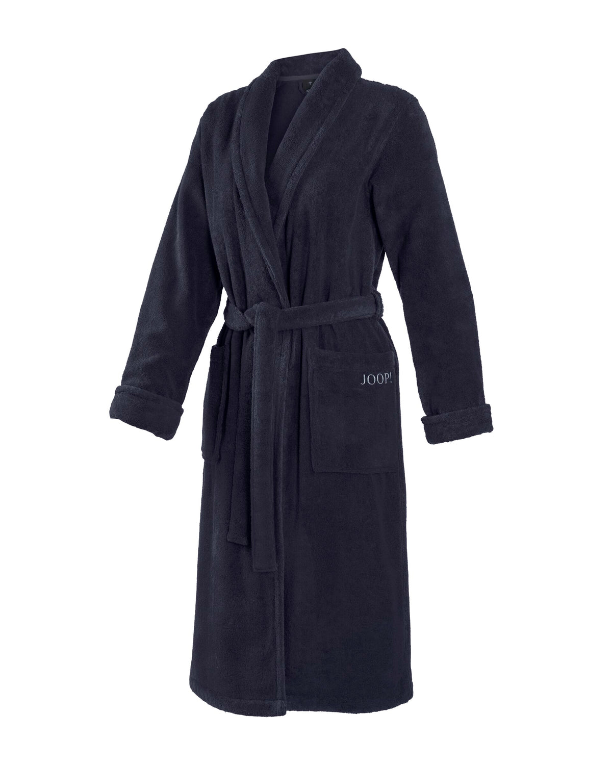 JOOP! BADEMANTEL Damen-Schalkragen 44/46, Blau