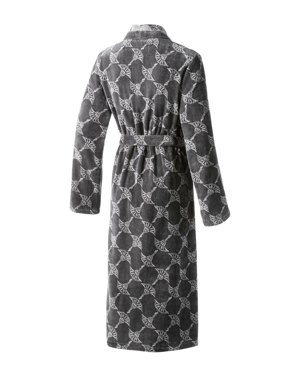 JOOP! BADEMANTEL Damen-Schalkragen 36/38, Anthrazit
