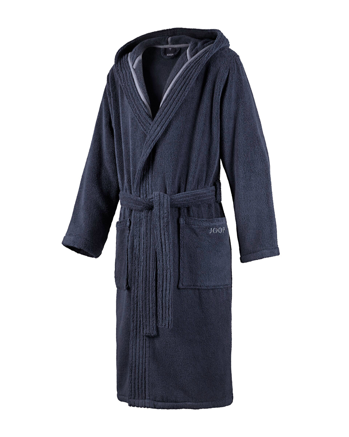 JOOP! MEN'S HOODED BATHROBE 46/48, Blue