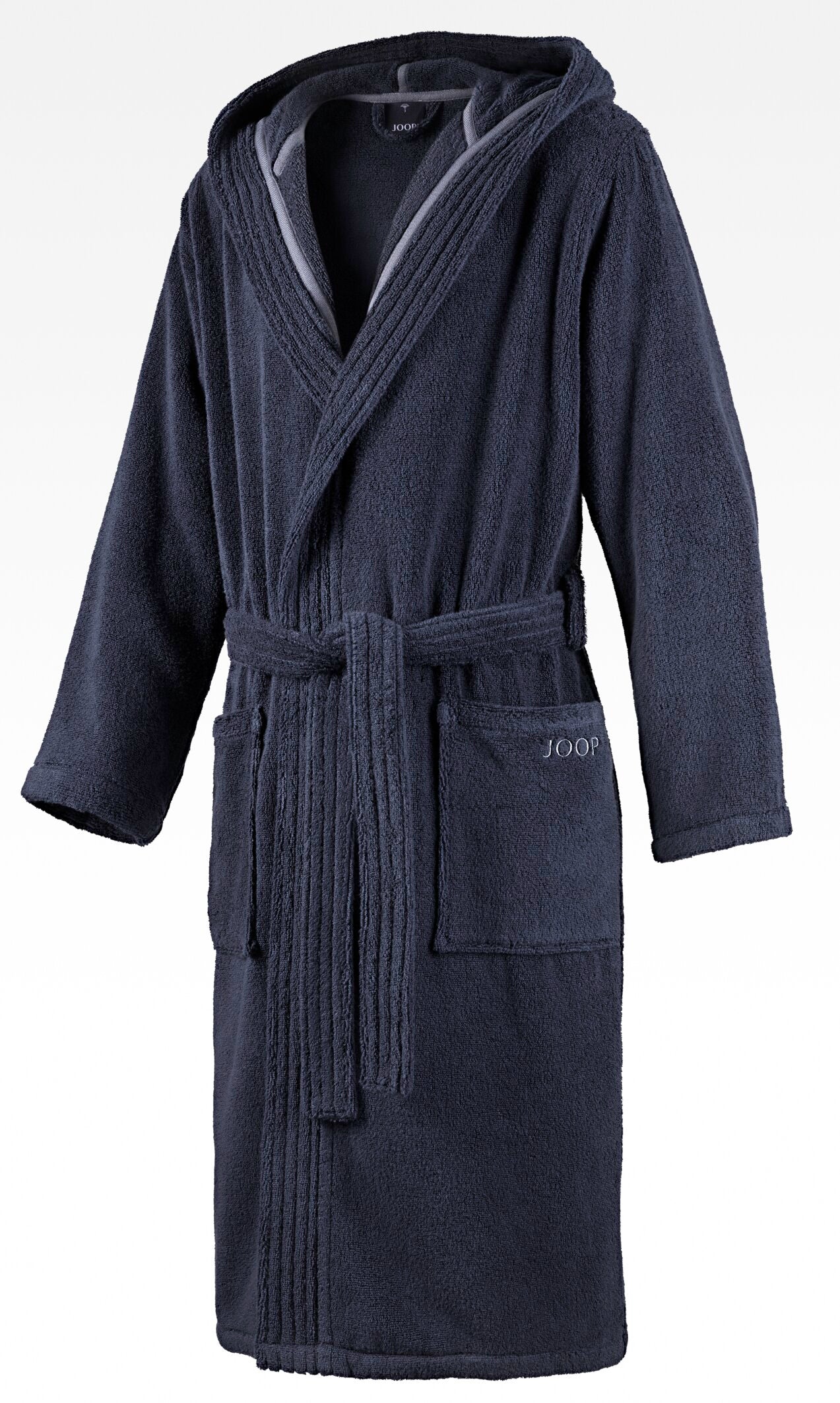 JOOP! BADEMANTEL Herren-Kapuze 50/52, Blau