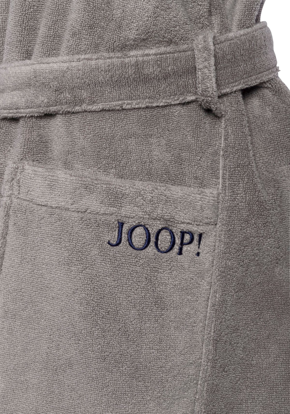 JOOP! BADEMANTEL Herren-Kapuze 58/60, Graphit