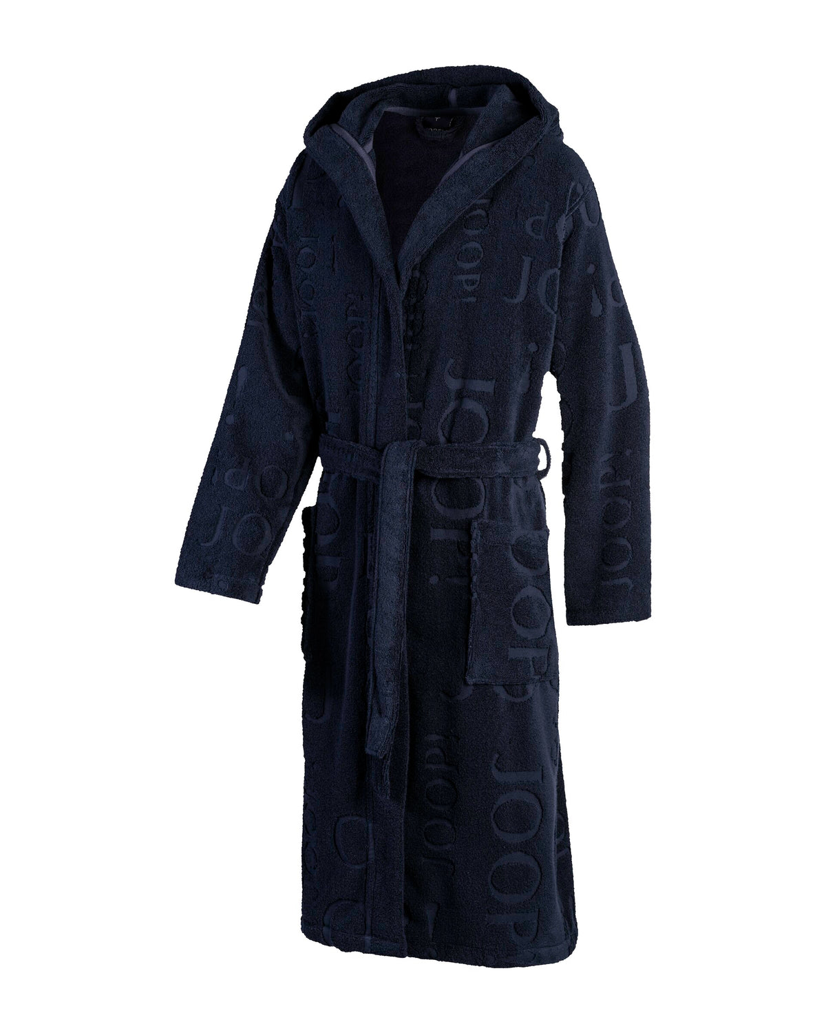 JOOP! REPEAT Bademantel Herren-Kapuze 46/48, Blau