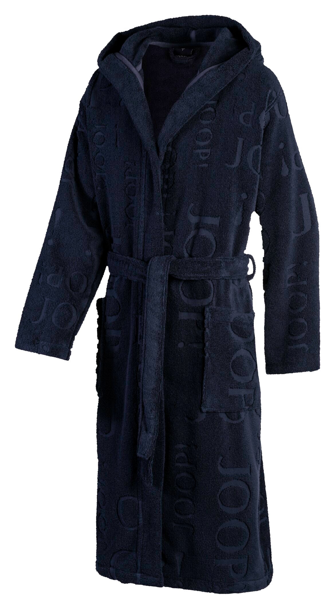 JOOP! REPEAT Bademantel Herren-Kapuze 54/56, Blau