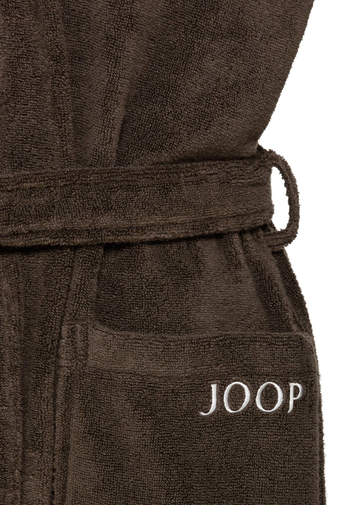 JOOP! BADEMANTEL Herren-Kapuze 58/60, Mocca