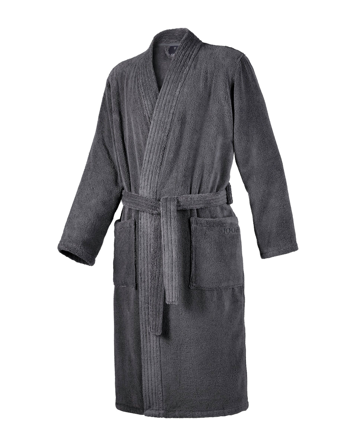 JOOP! BADEMANTEL Herren-Kimono 46/48, Anthrazit