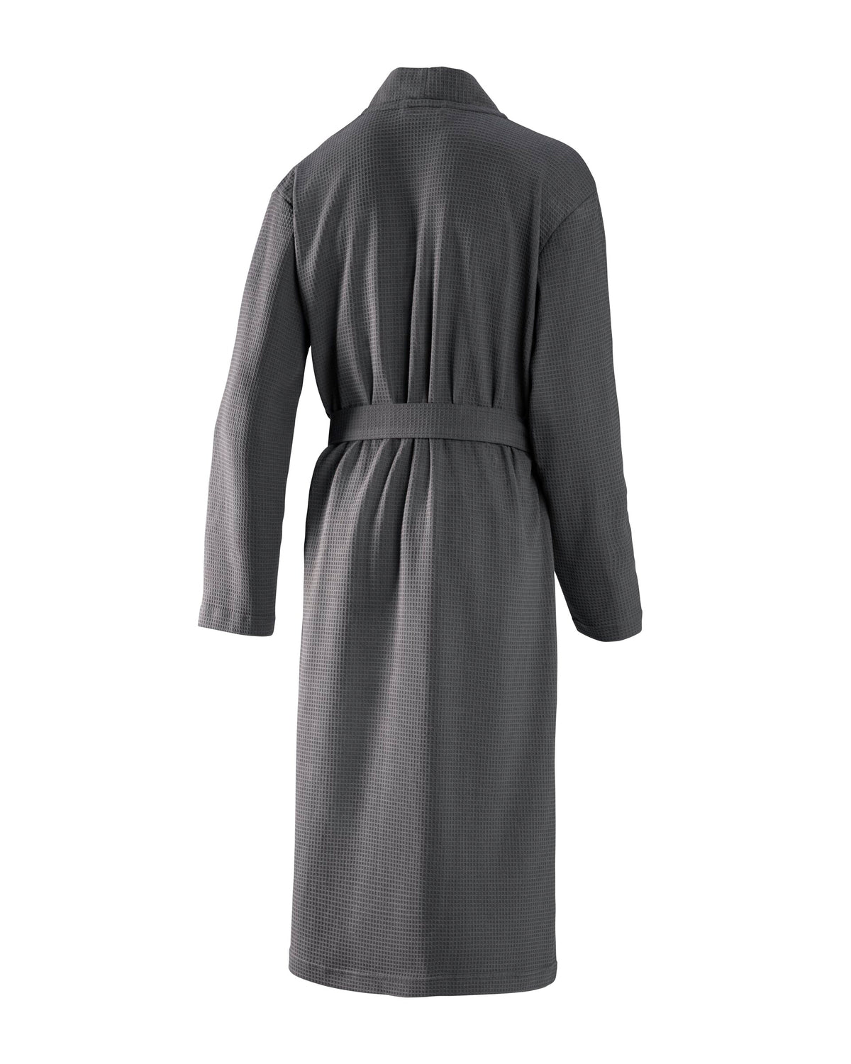 JOOP! BADEMANTEL UNI PIQUÉ Herren-Kimono 46/48, Anthrazit
