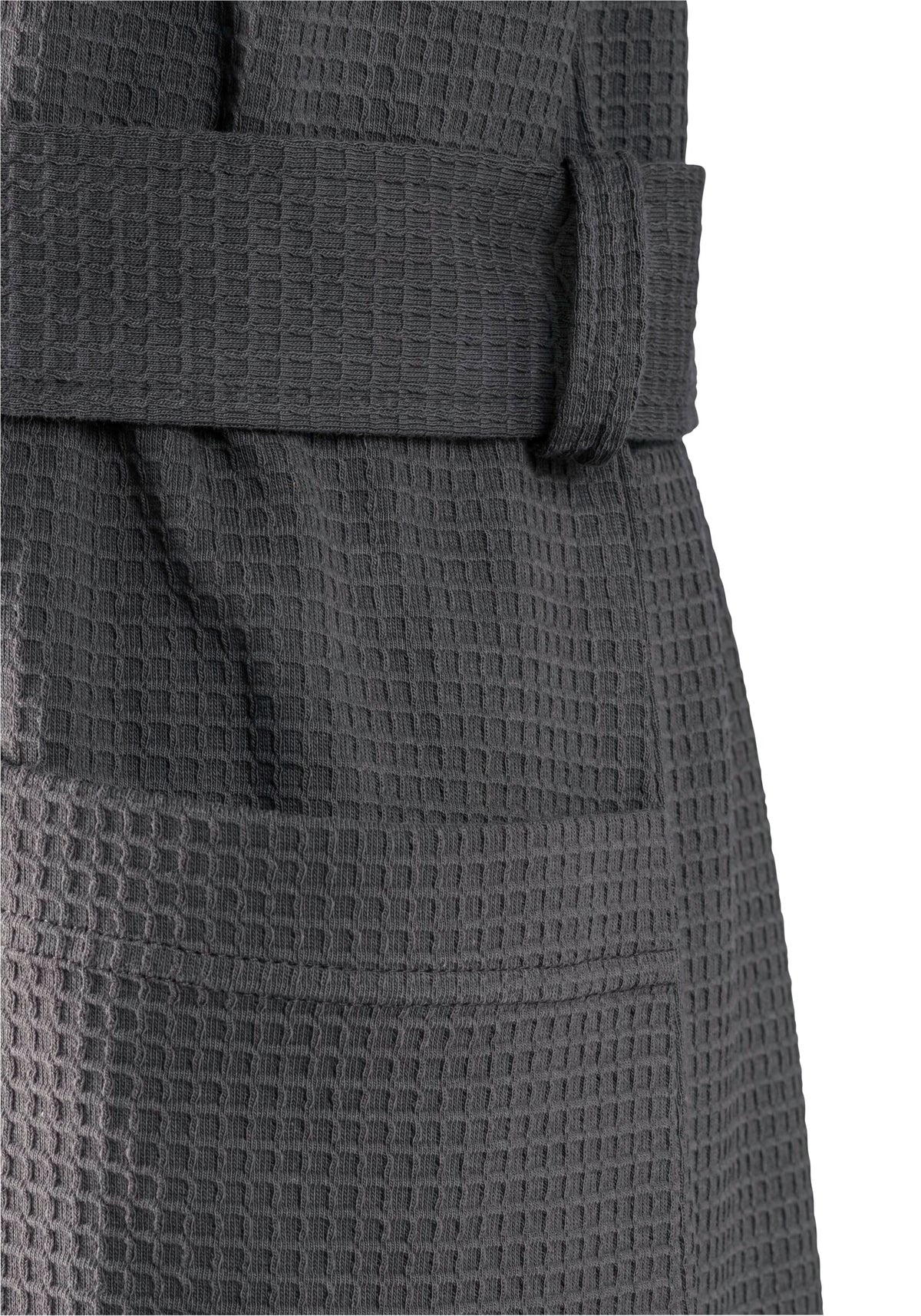JOOP! BADEMANTEL UNI PIQUÉ Herren-Kimono 46/48, Anthrazit