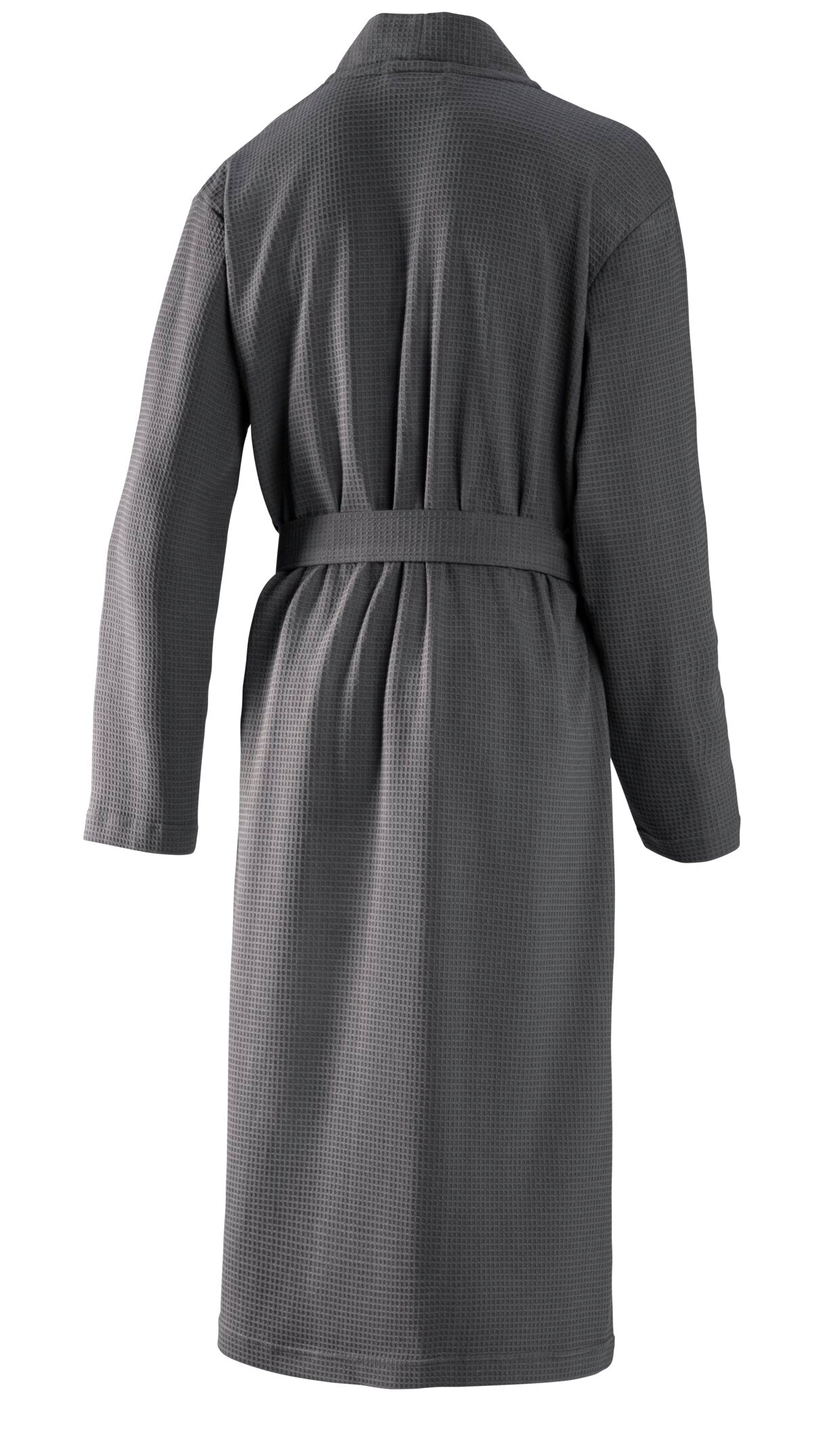 JOOP! BADEMANTEL UNI PIQUÉ Herren-Kimono 58/60, Anthrazit