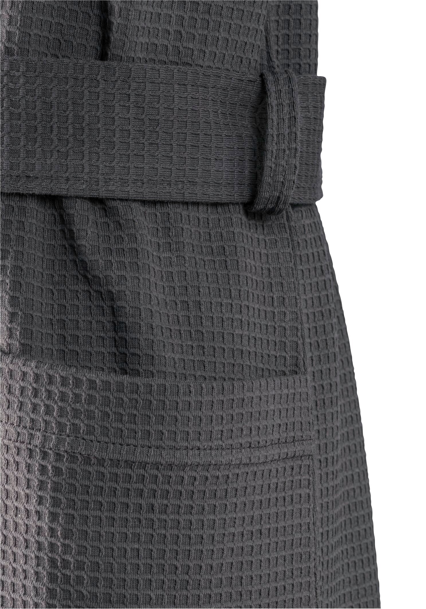 JOOP! BADEMANTEL UNI PIQUÉ Herren-Kimono 58/60, Anthrazit