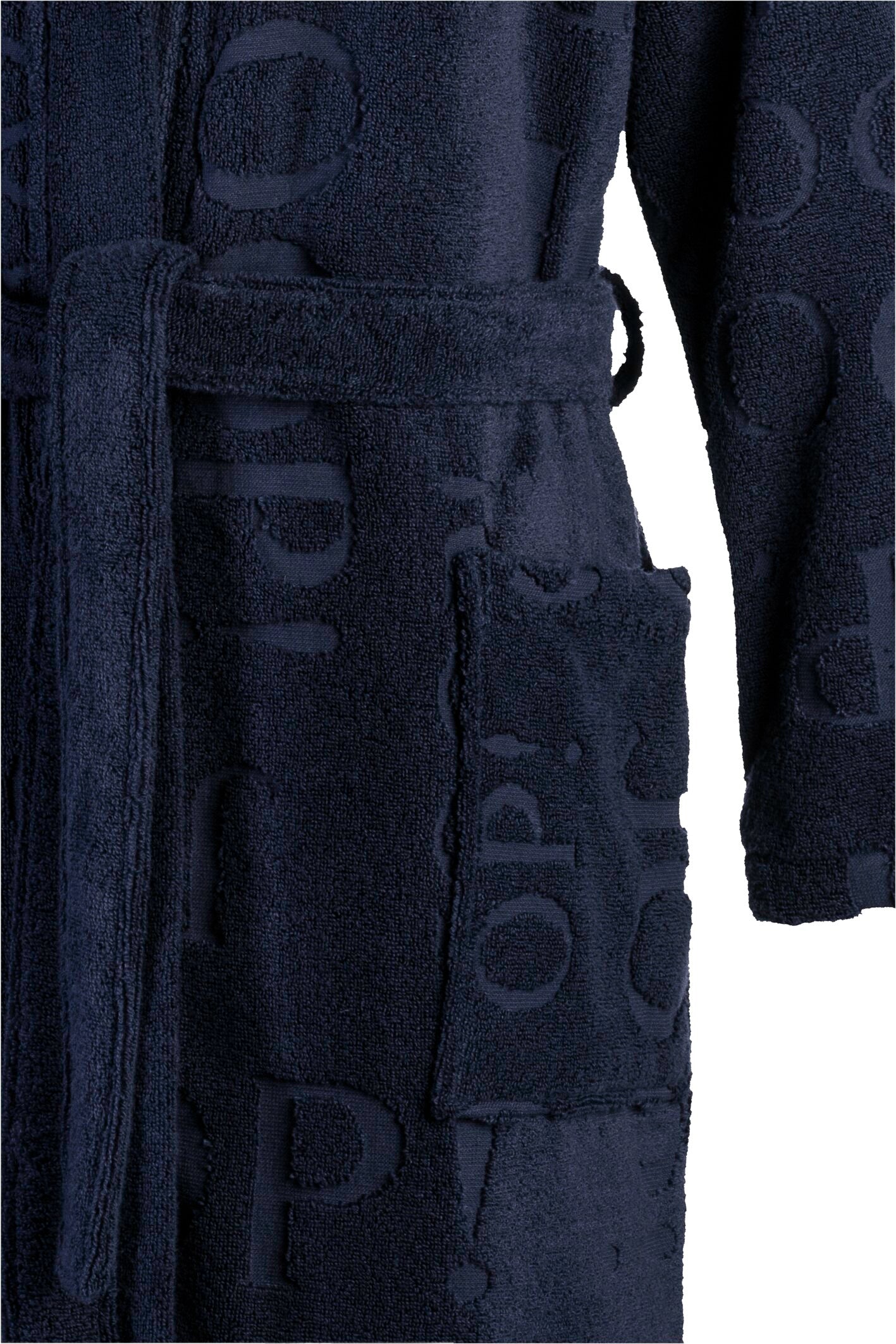 JOOP! REPEAT Bademantel Herren-Kimono 46/48, Blau