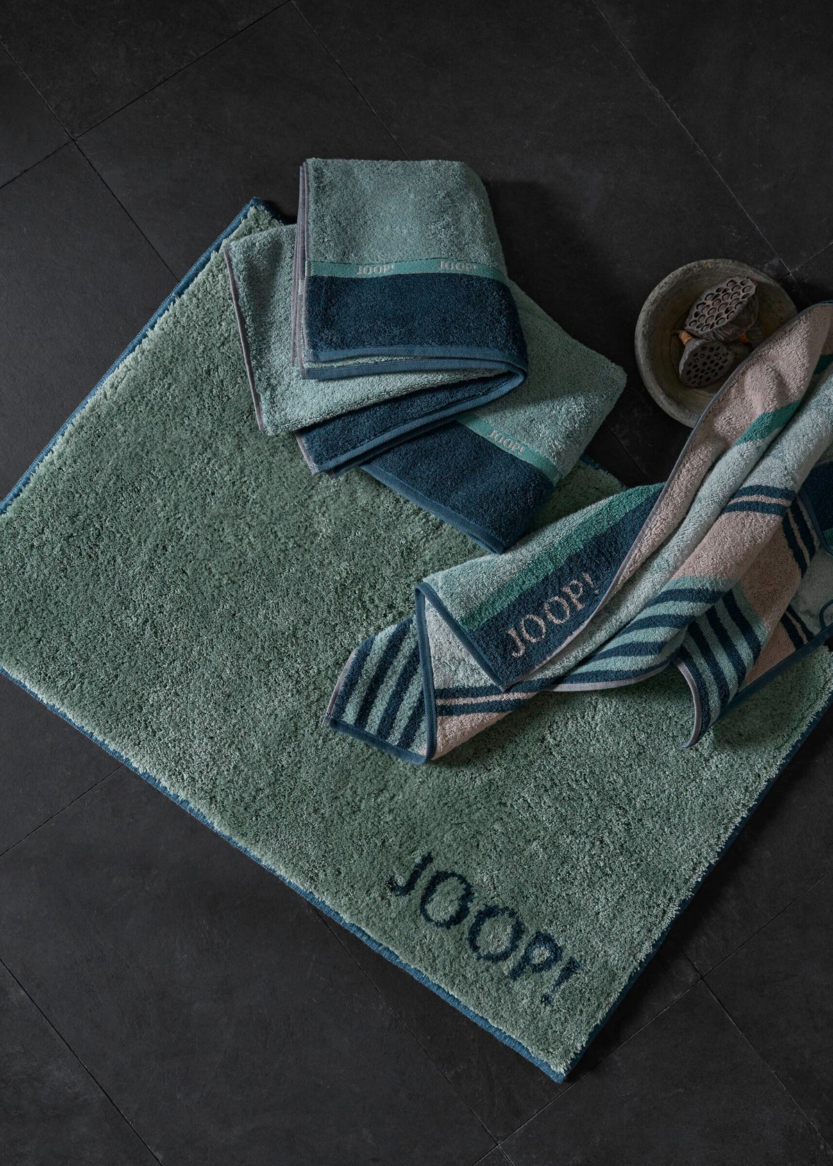 JOOP! CLASSIC Badteppich 50x60 cm, Emerald