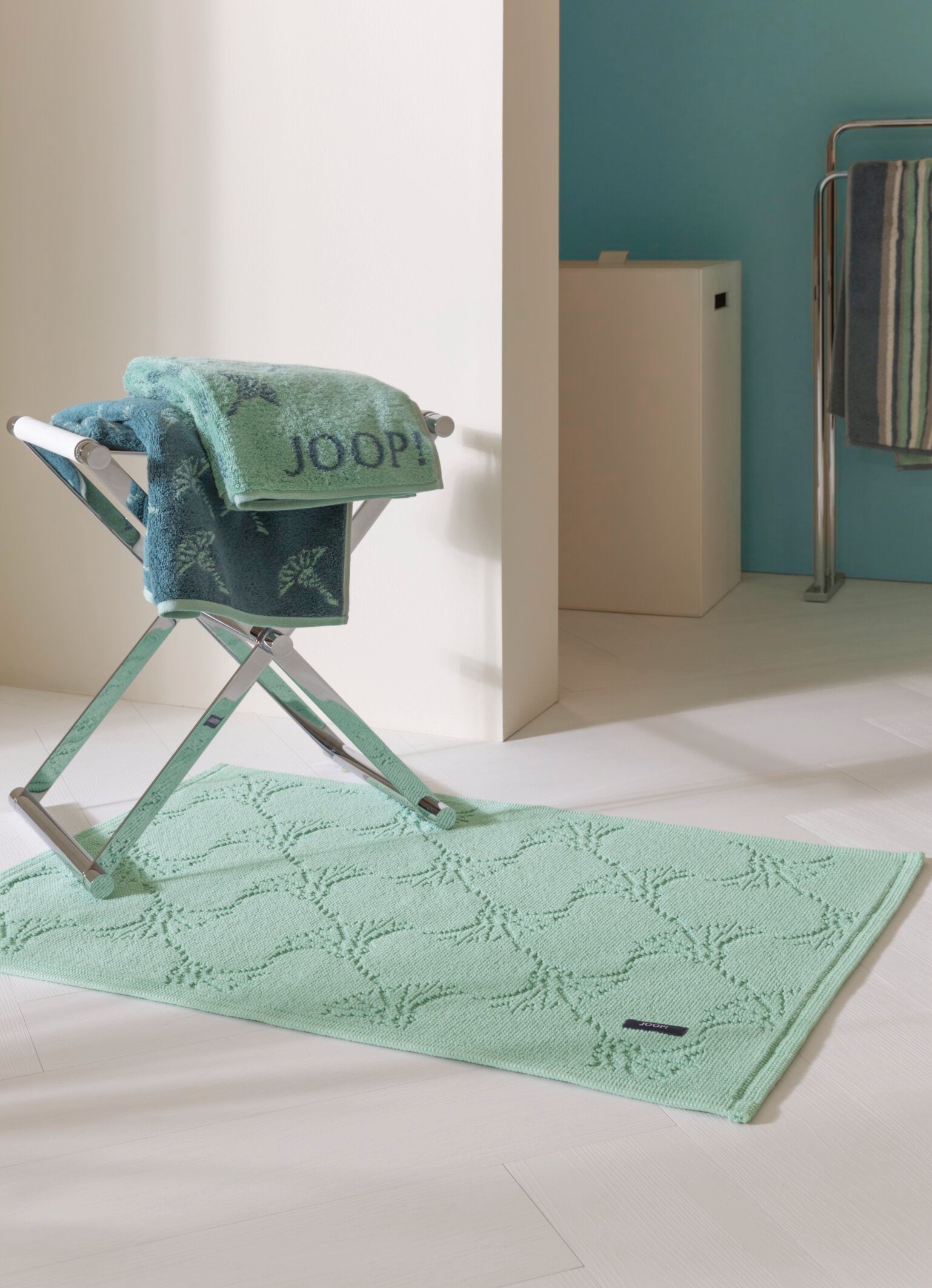 JOOP! NEW CORNFLOWER Badteppich 70x120 cm, Aqua