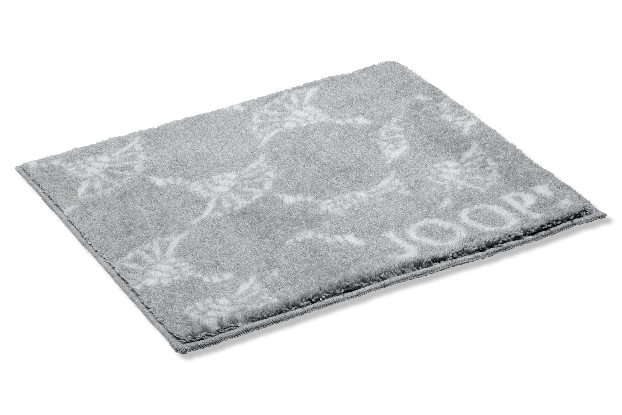 JOOP! NEW CORNFLOWER ALLOVER Badteppiche, 50x60cm, Kiesel