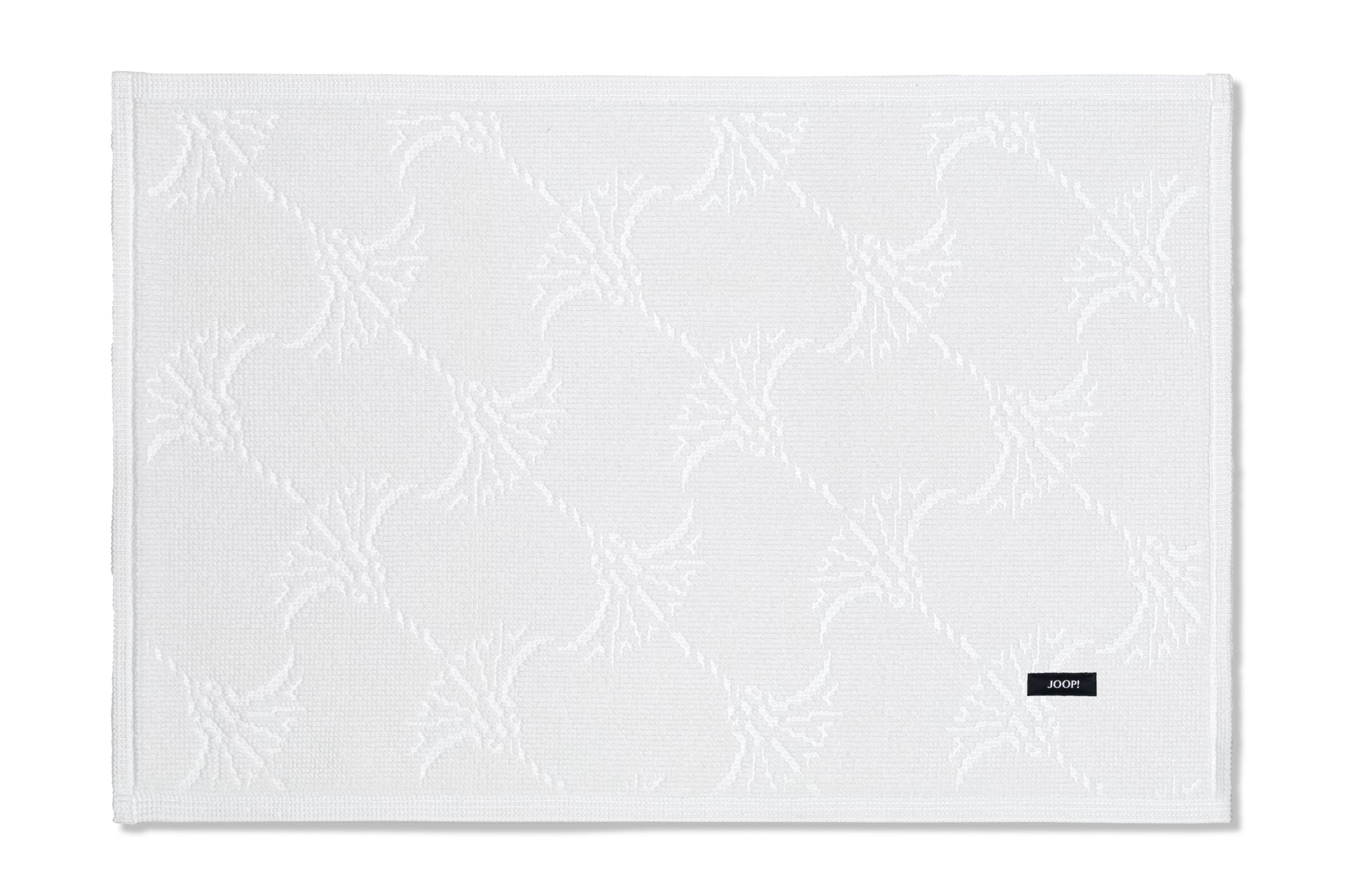 JOOP! NEW CORNFLOWER Badteppich 60x90 cm, Weiß