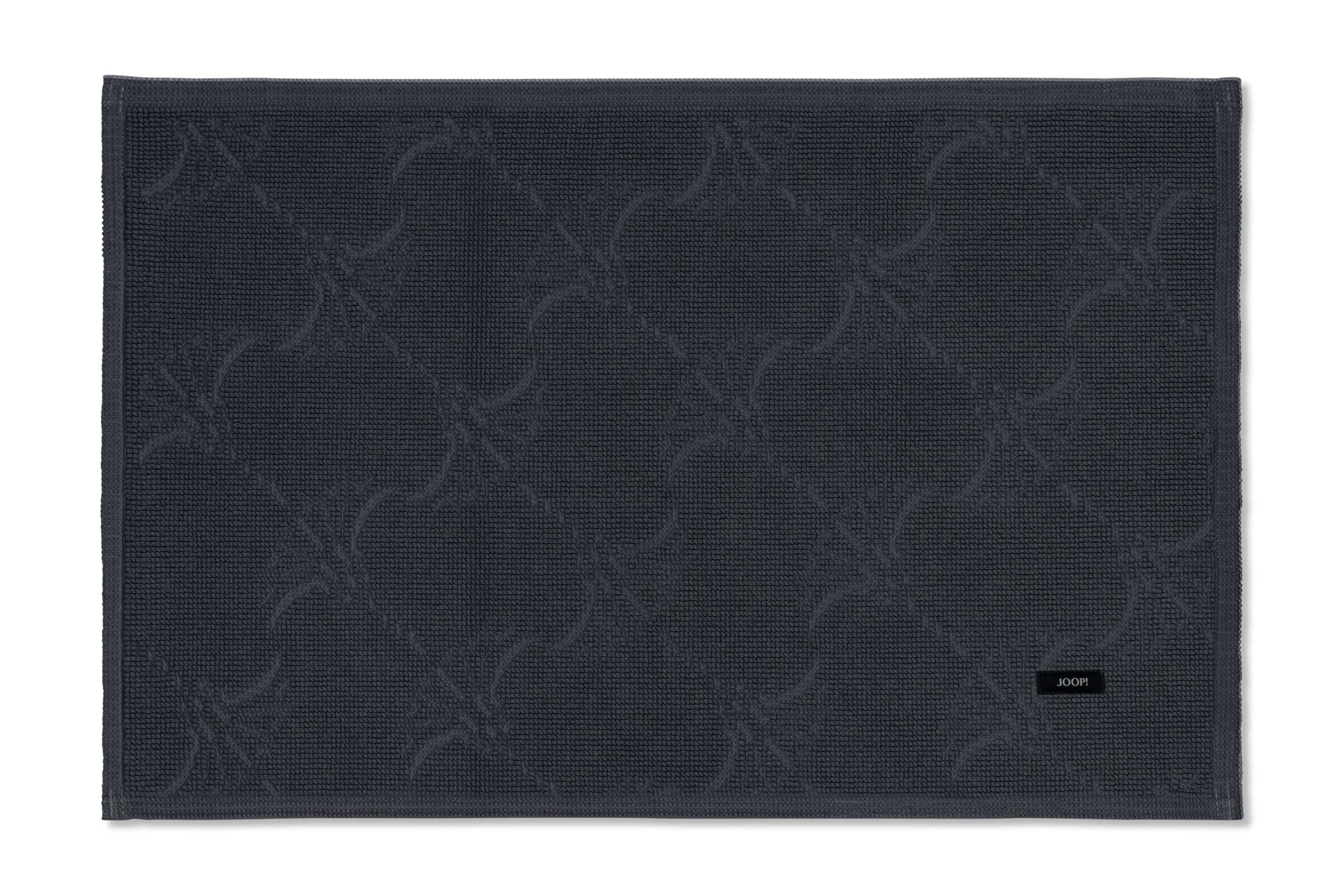 JOOP! NEW CORNFLOWER Badteppich 60x90 cm, Anthrazit