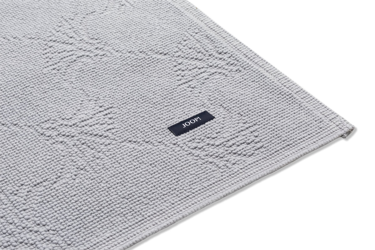 JOOP! NEW CORNFLOWER Badteppich 60x90 cm, Silber