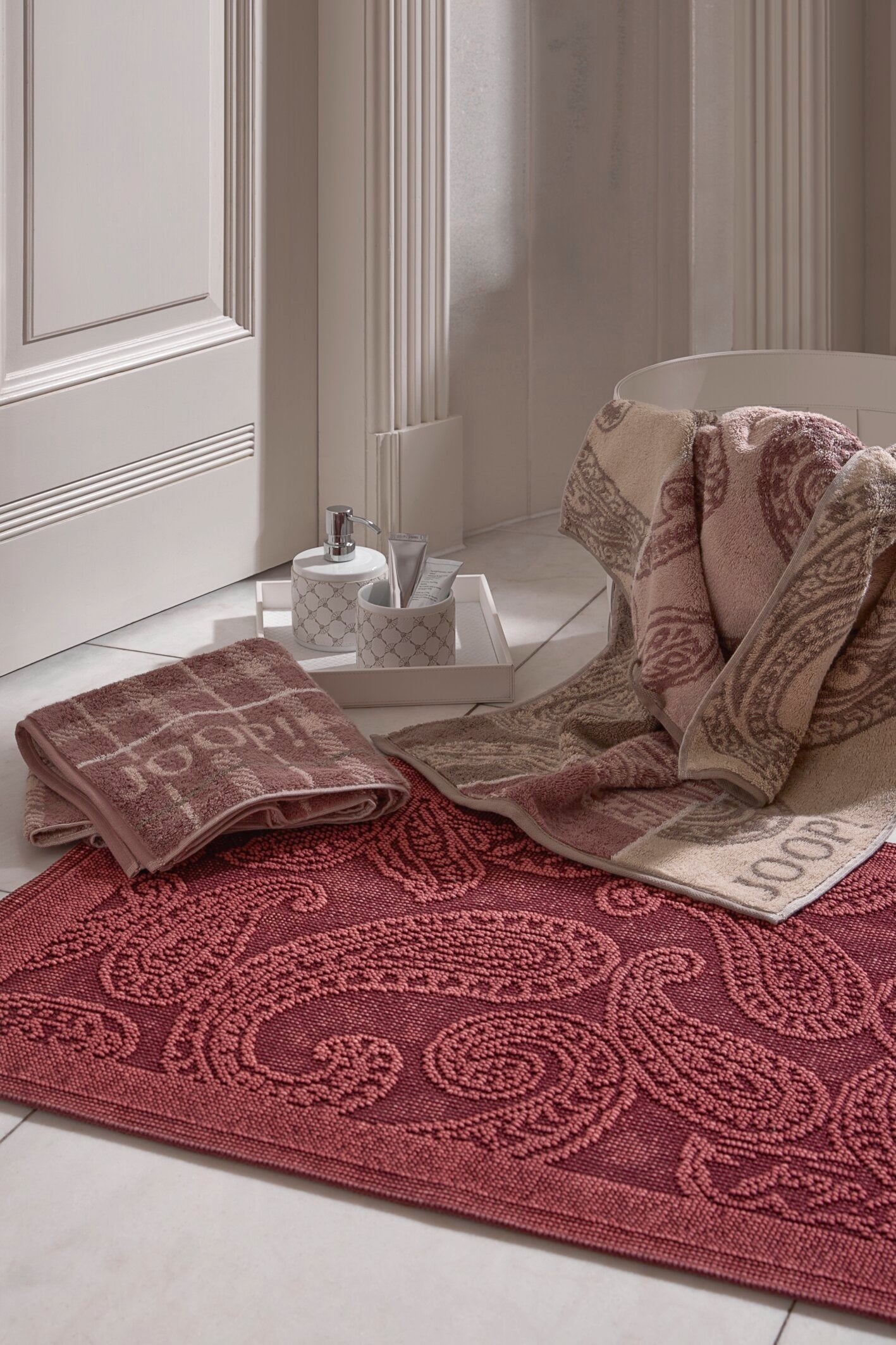 JOOP! PAISLEY Badteppich 50x60 cm, Mauve