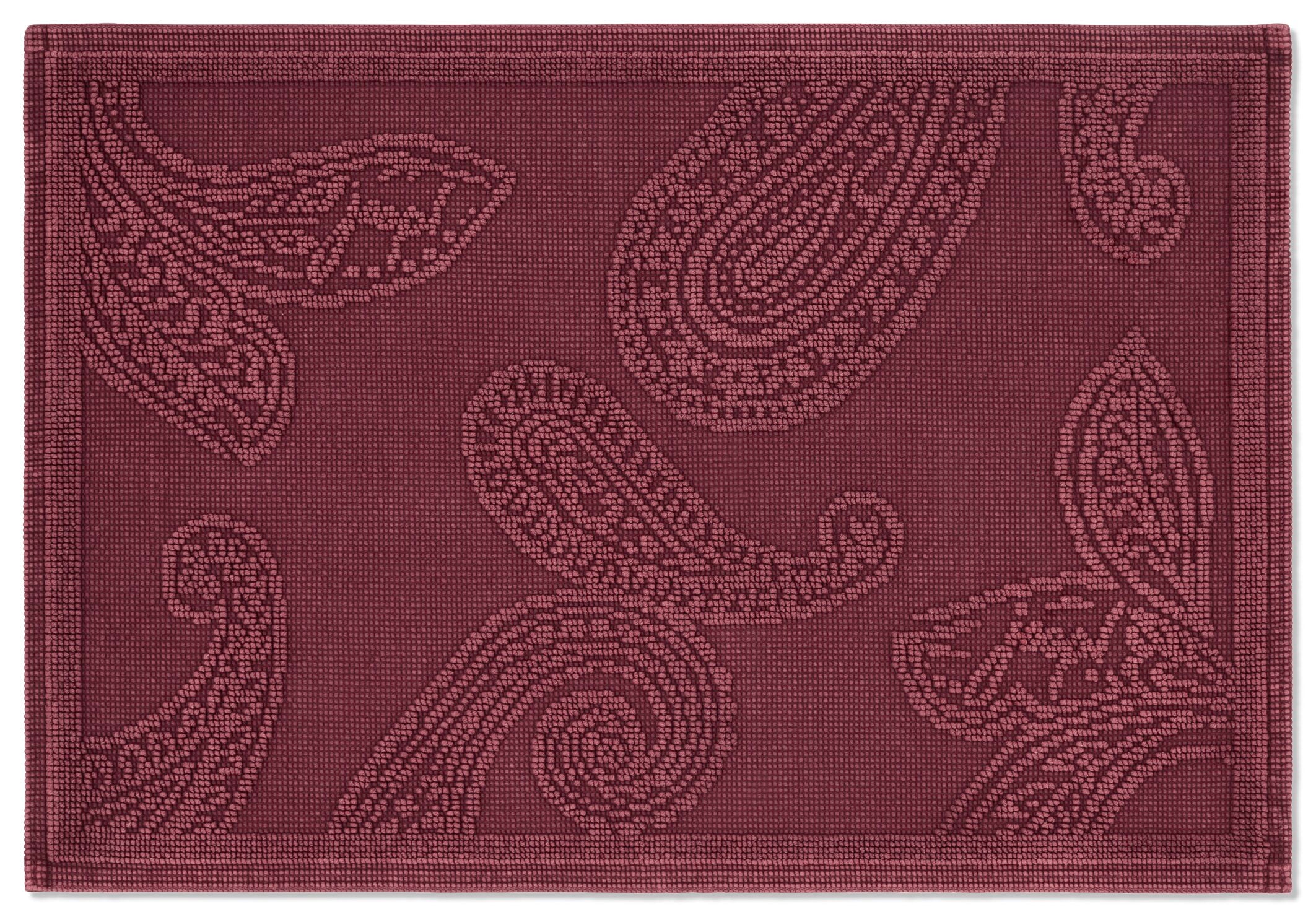 JOOP! PAISLEY Badteppich 60x90 cm, Mauve