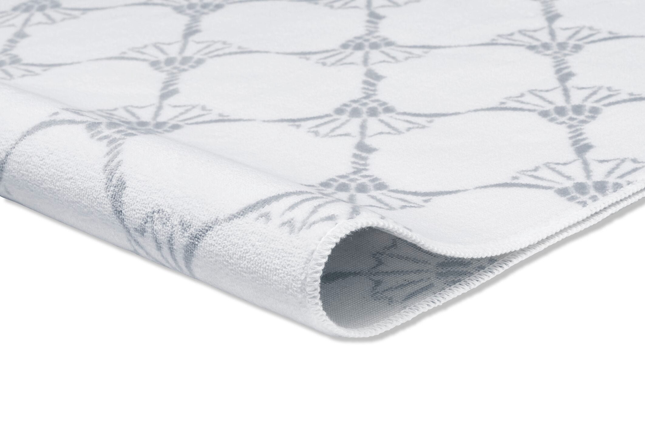 JOOP! REPETITION Badteppich 60x90 cm, Weiß