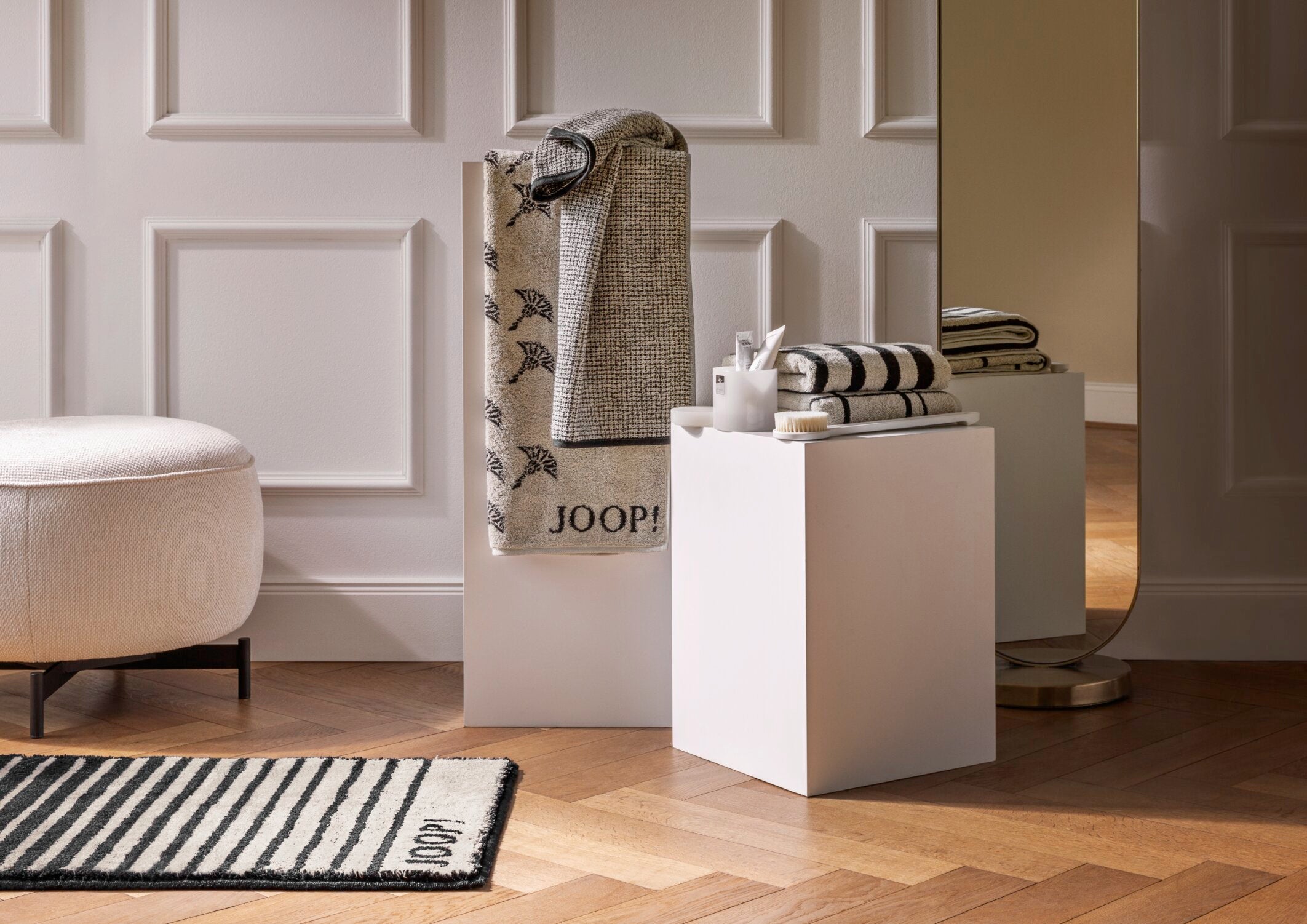 JOOP! SHUTTER Badteppich 70x120 cm, Ebony