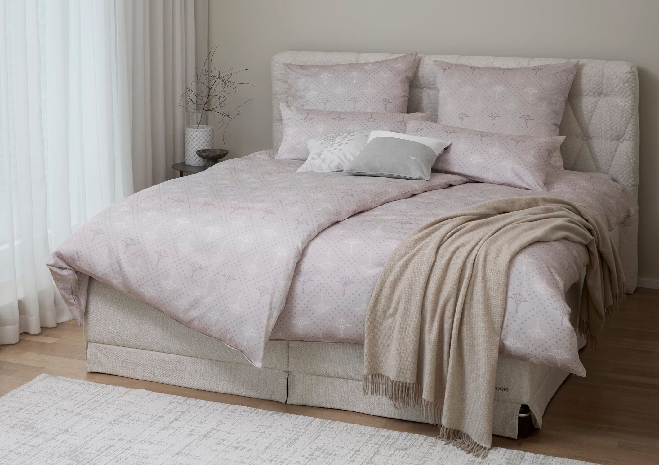 JOOP! CORNFLOWER CHARM Garnitur 135x200 cm, Stone