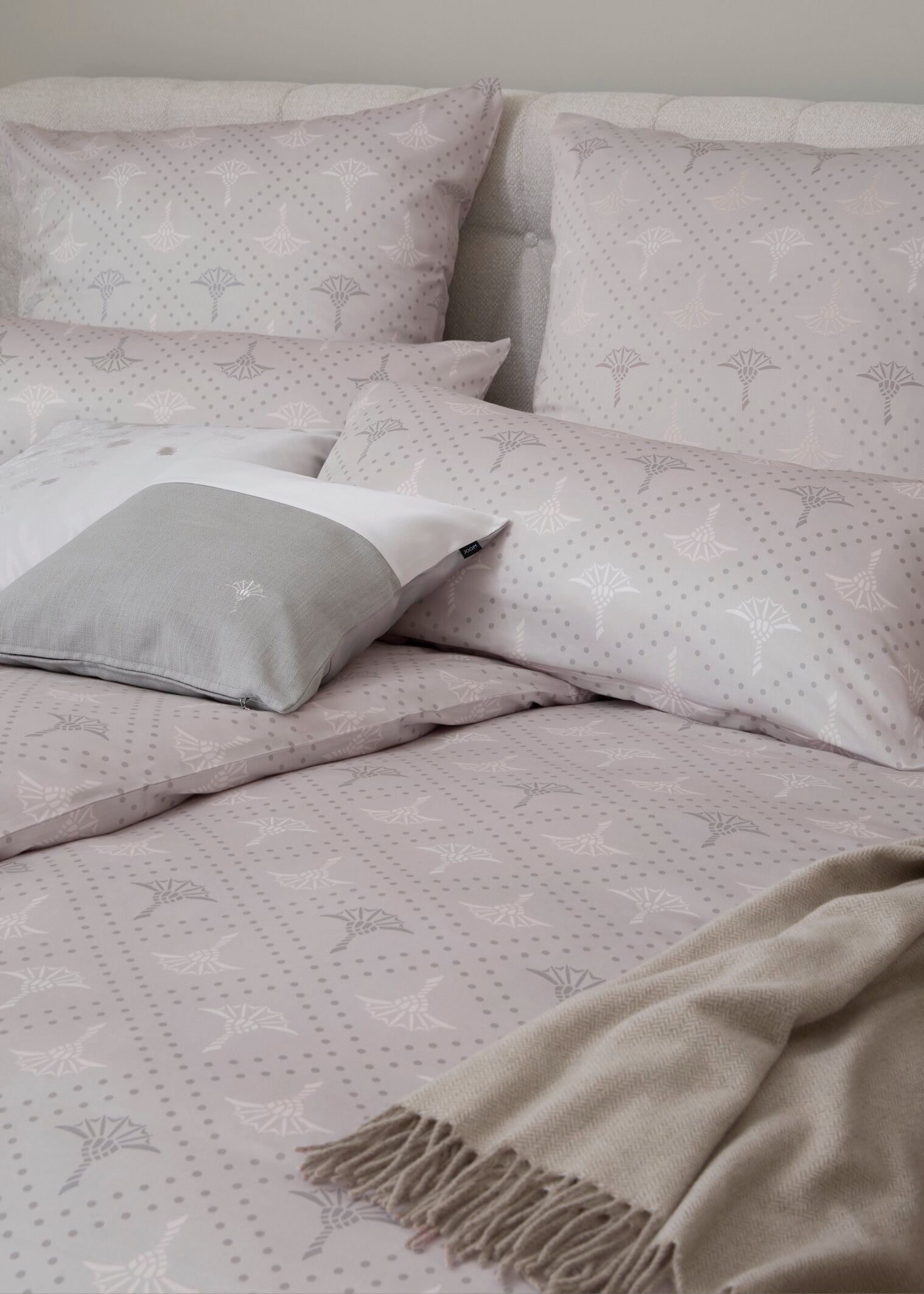 JOOP! CORNFLOWER CHARM Kissenbezug 40x80 cm, Stone