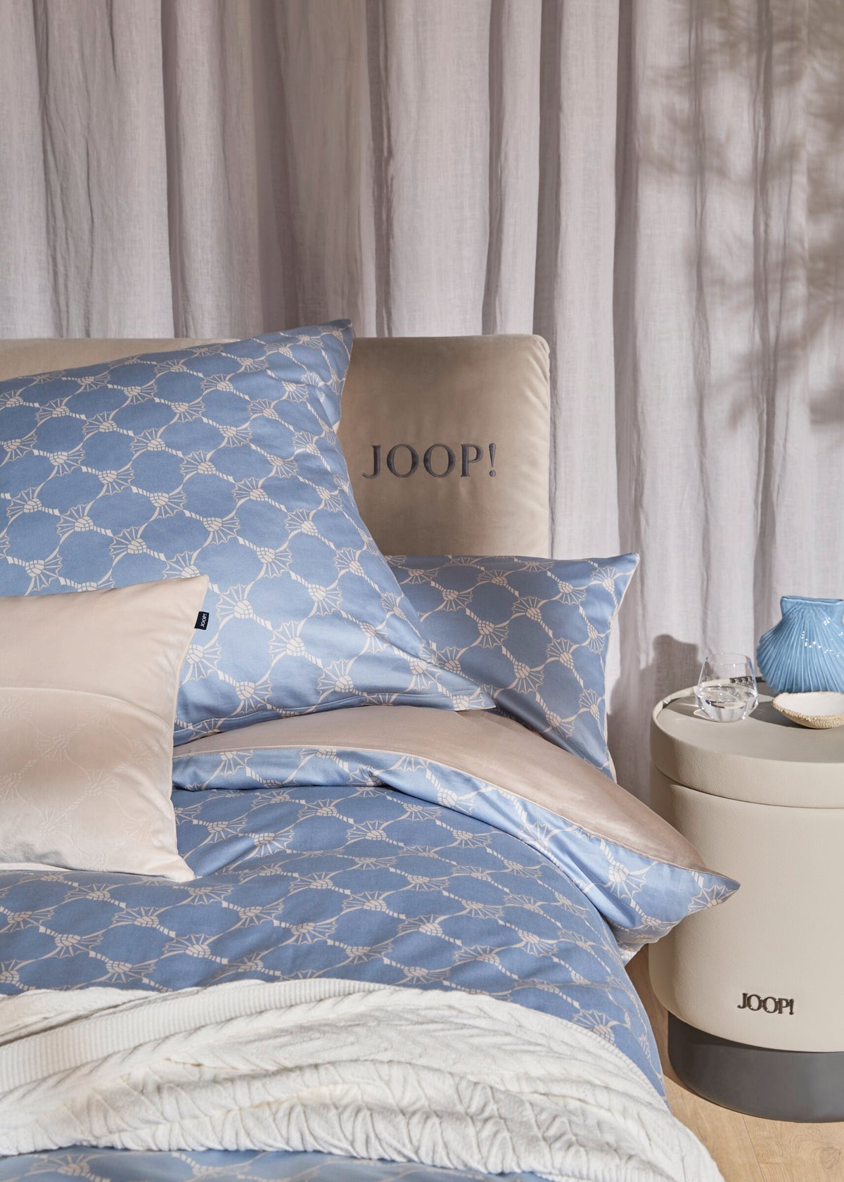 JOOP! CORNFLOWER DOUBLE Kissenbezug 40x80 cm, Bright Blue
