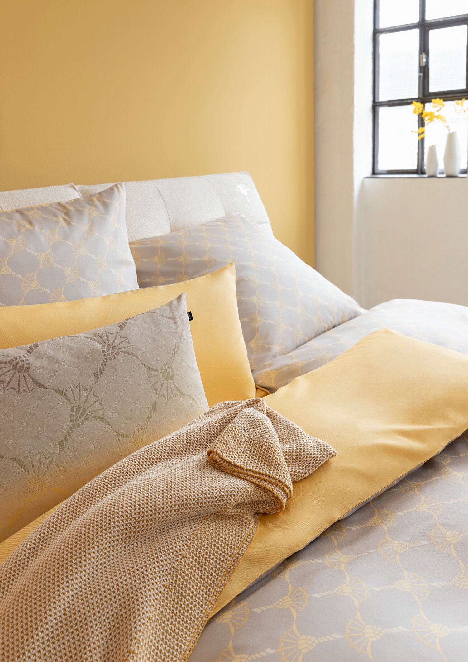 JOOP! CORNFLOWER DOUBLE Kissenbezug 80x80 cm, Desert Sun